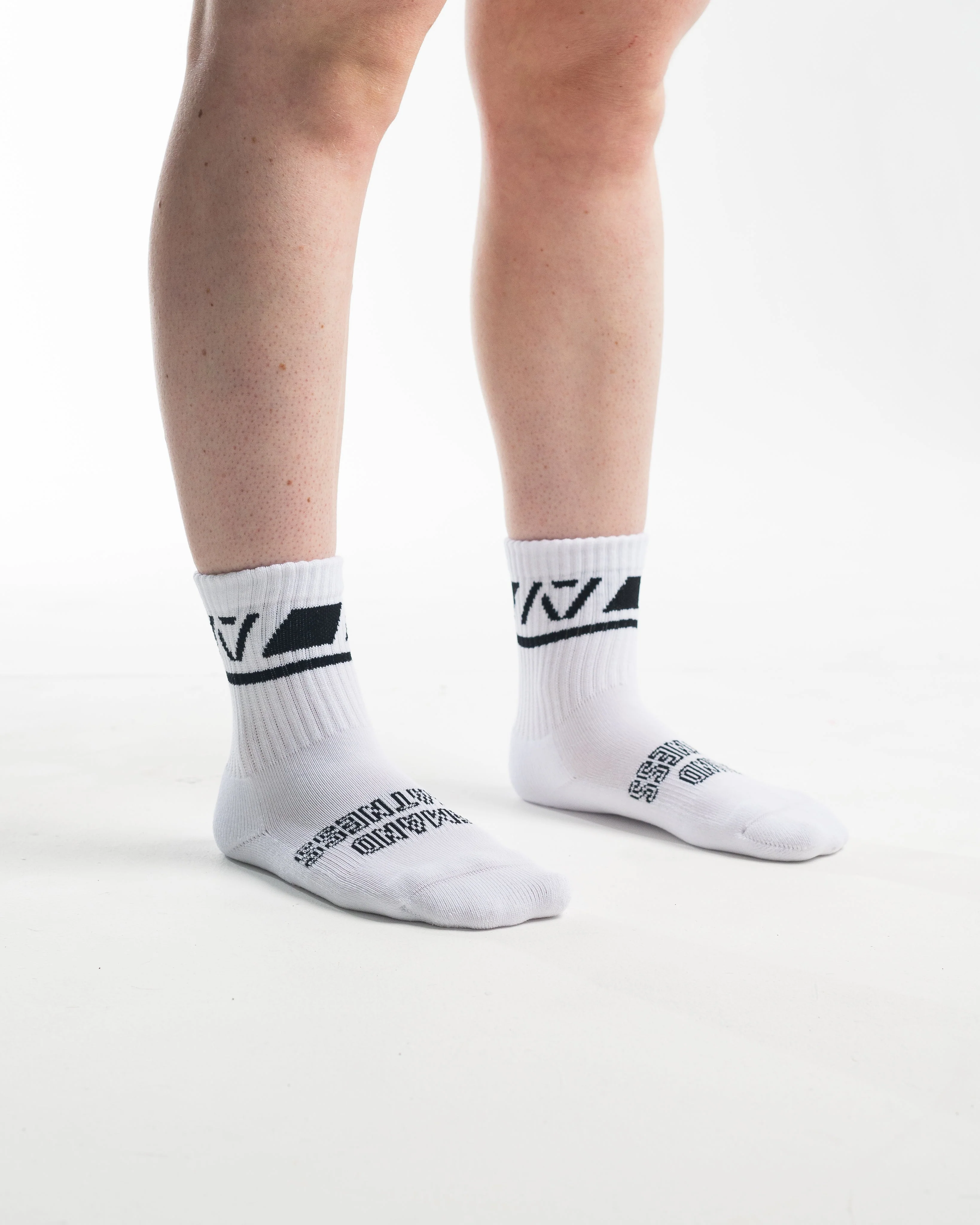 Crew Socks - Domino White - Image 3