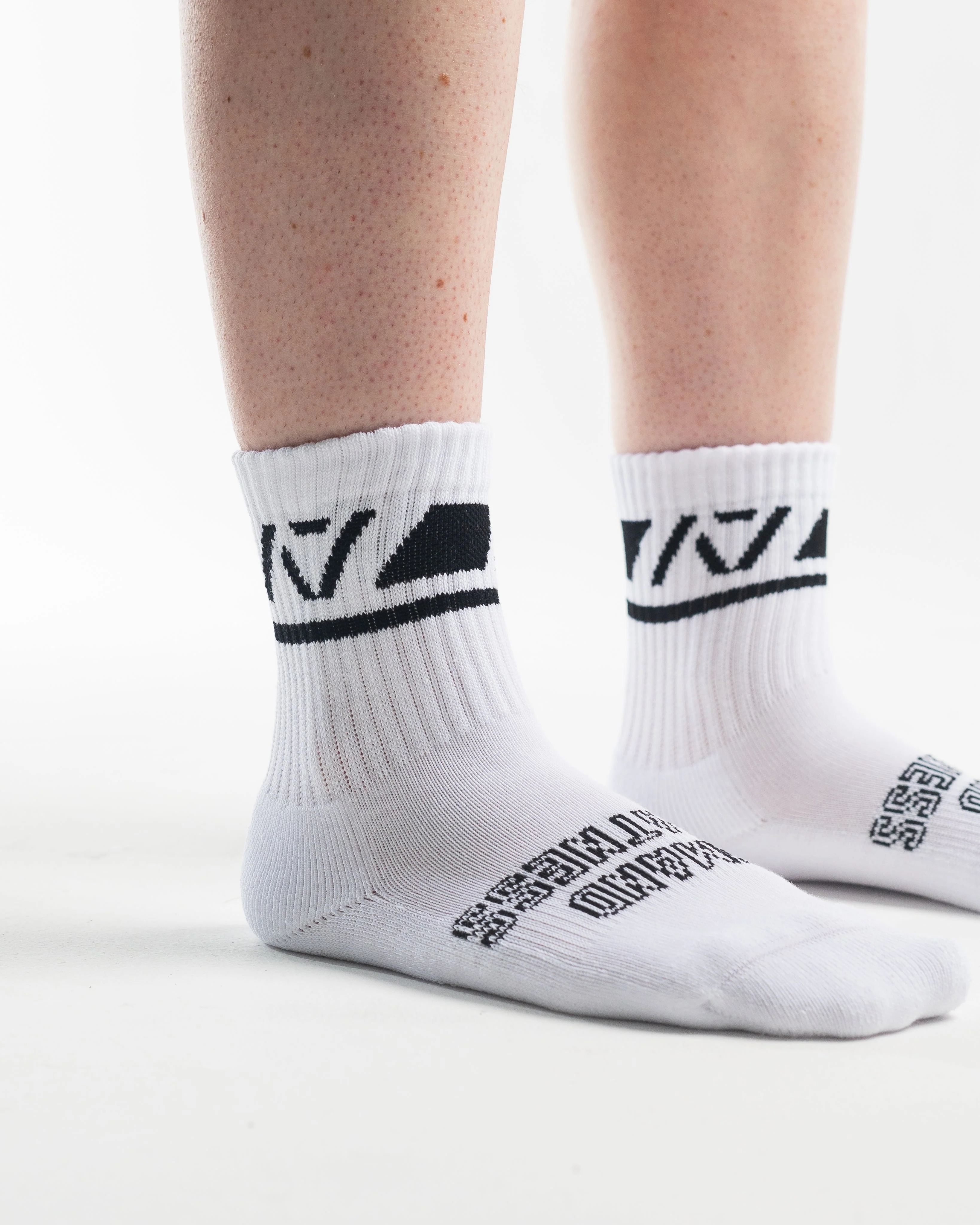 Crew Socks - Domino White - Image 4