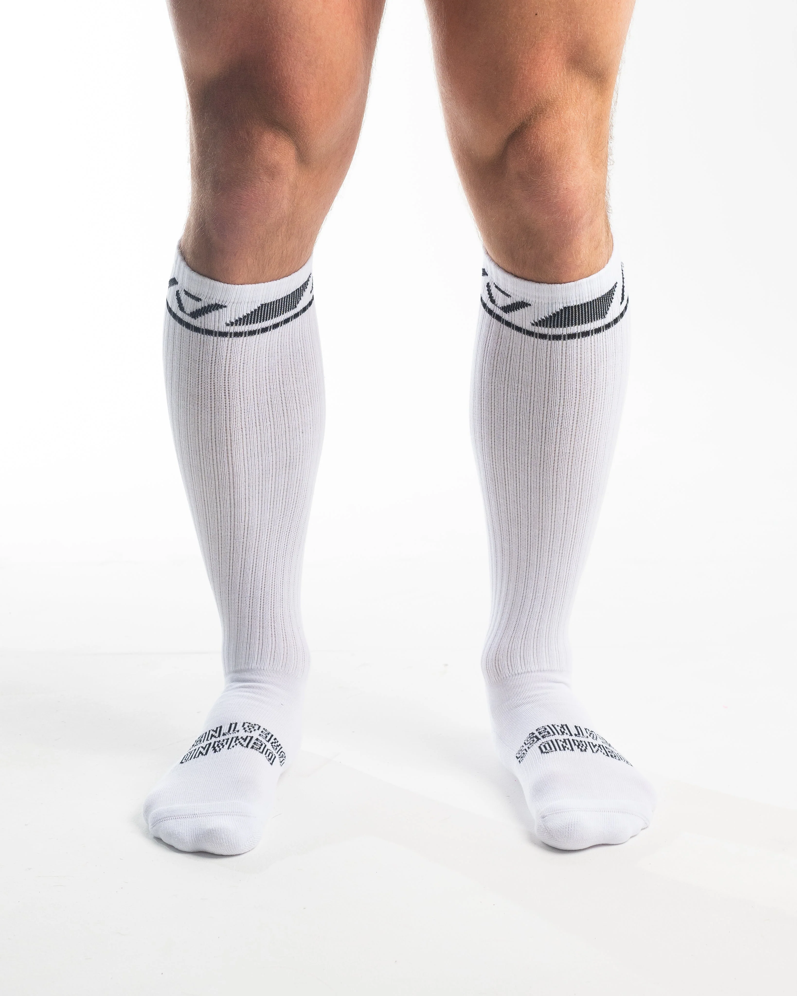 Deadlift Socks - Domino White - Image 5
