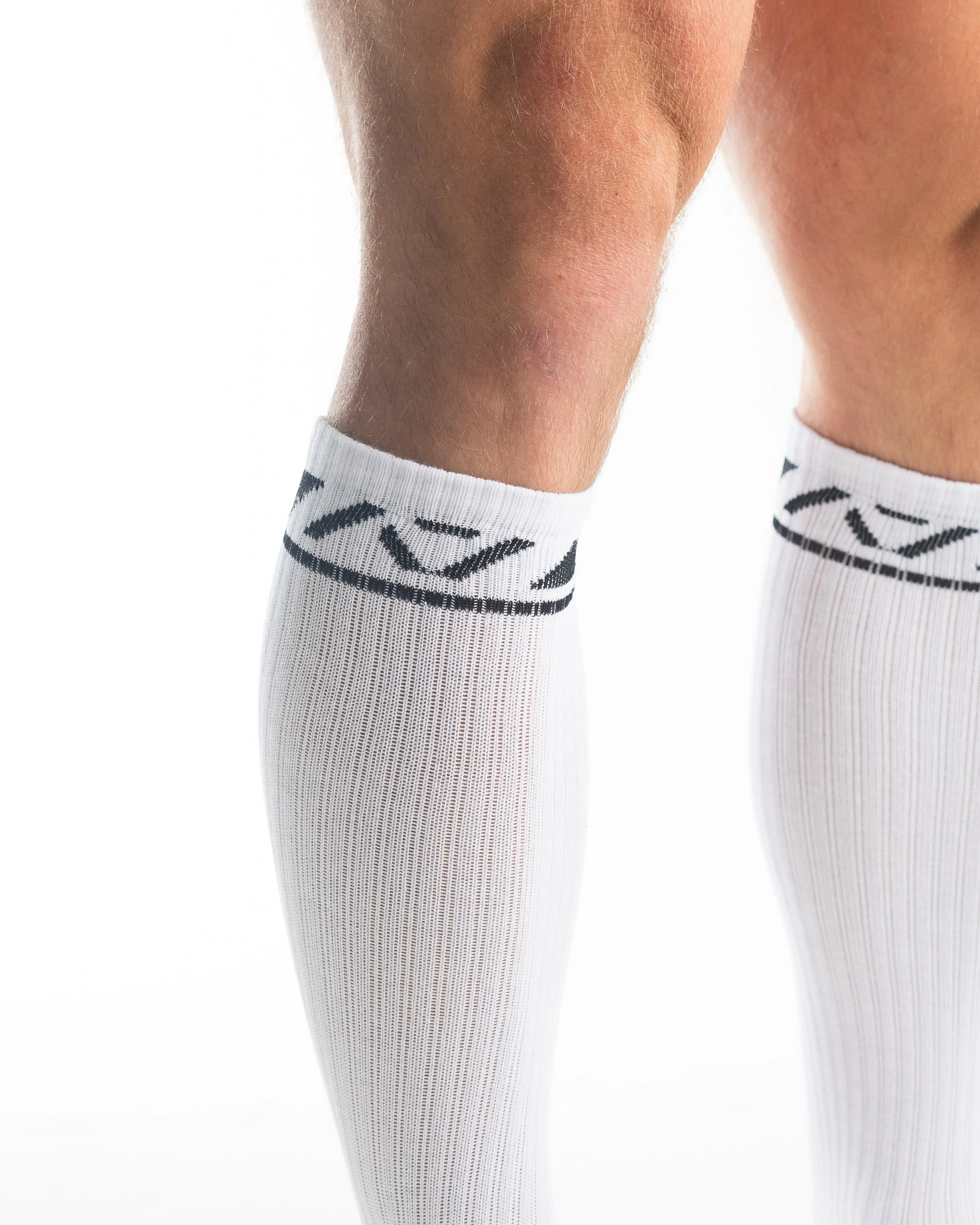 Deadlift Socks - Domino White - Image 6