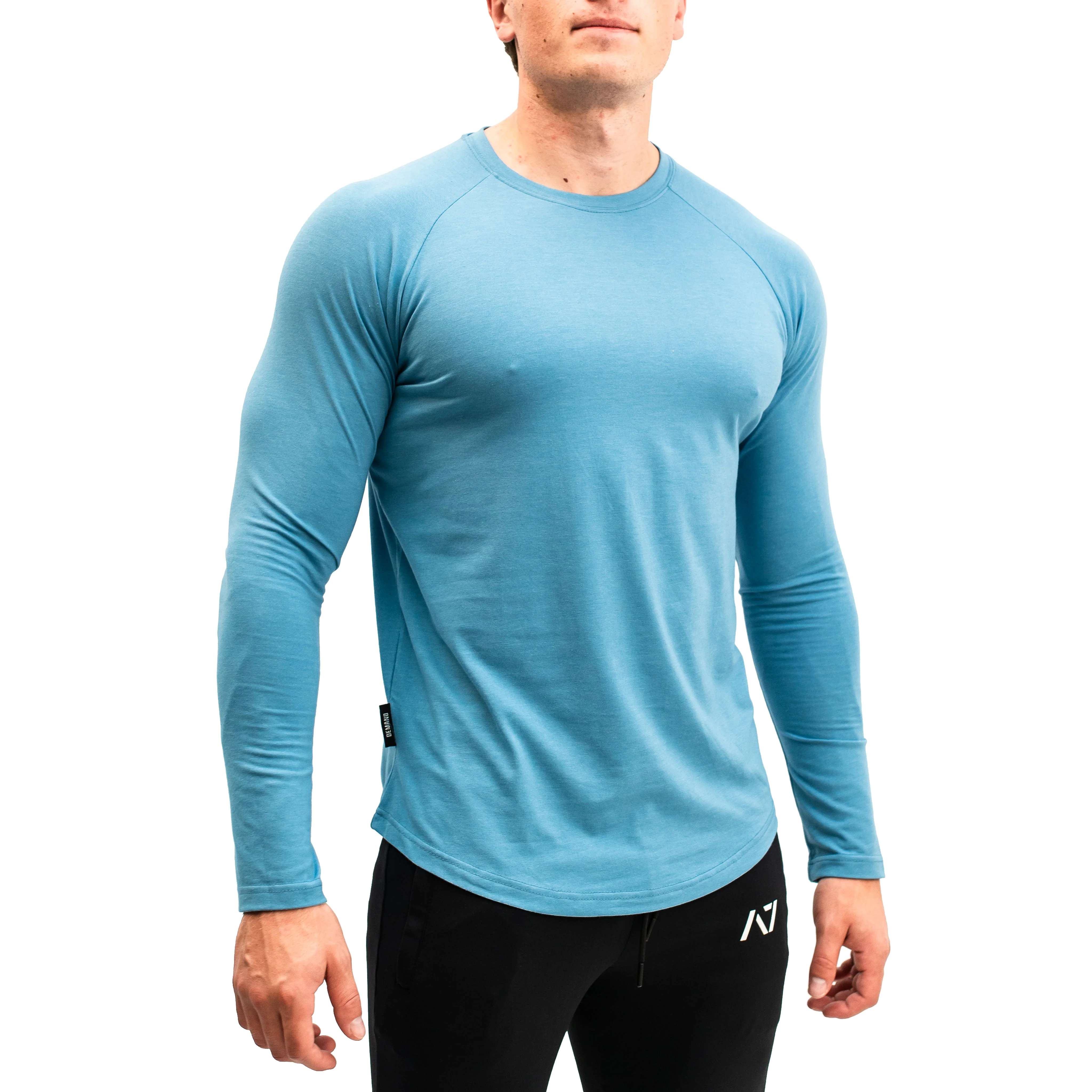 Balance Surf Blue Unisex Long Sleeve Shirt - Image 11