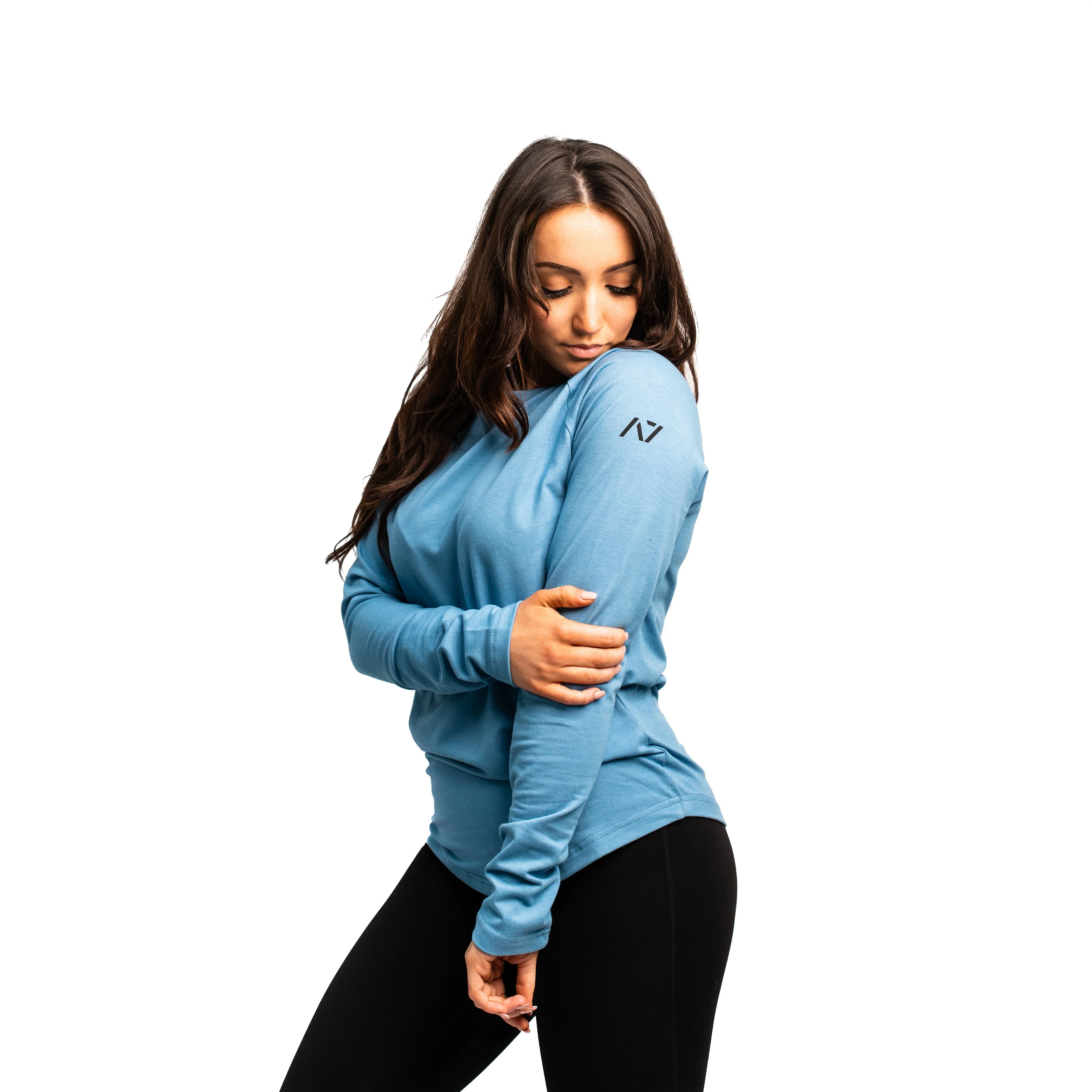 Balance Surf Blue Unisex Long Sleeve Shirt - Image 5