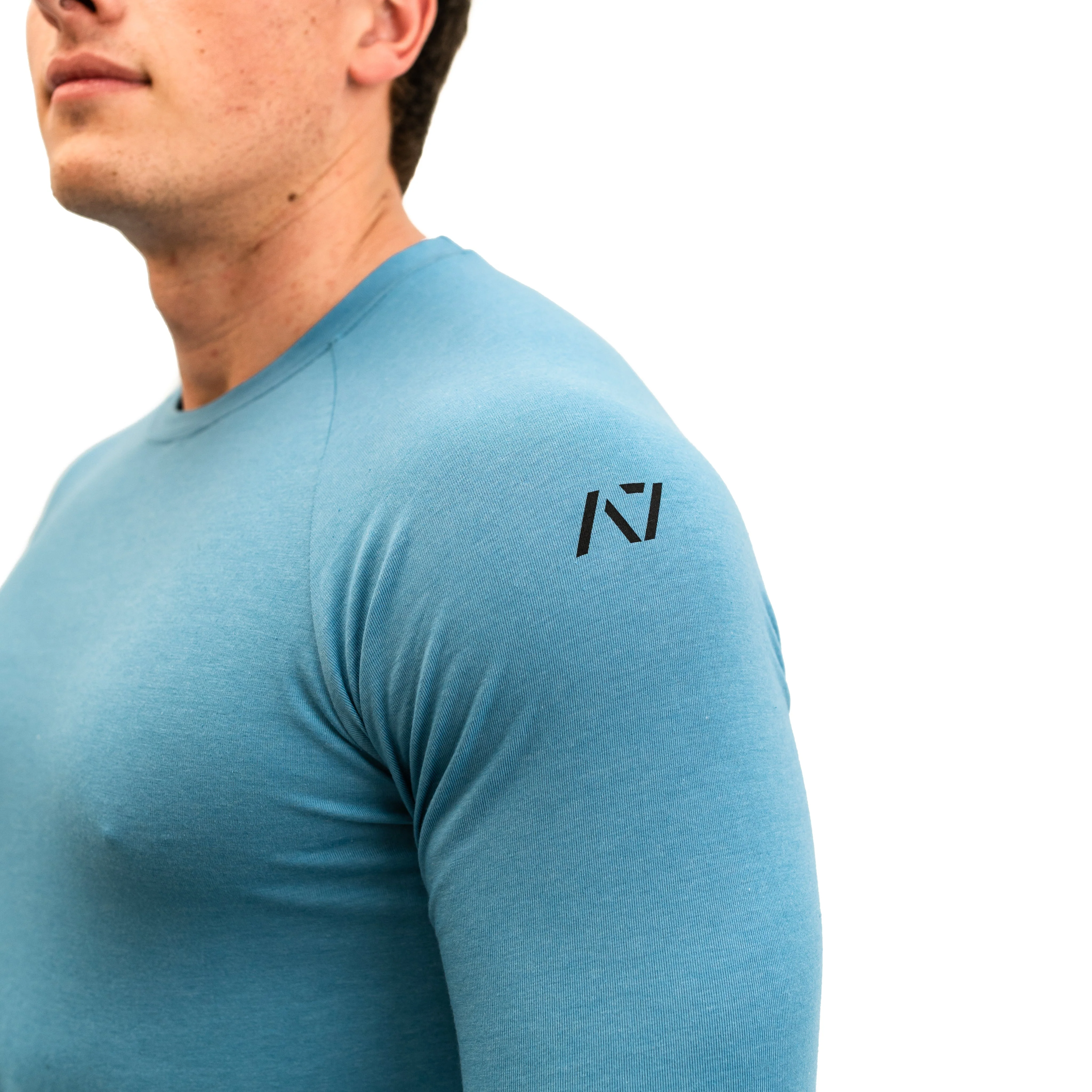 Balance Surf Blue Unisex Long Sleeve Shirt - Image 8