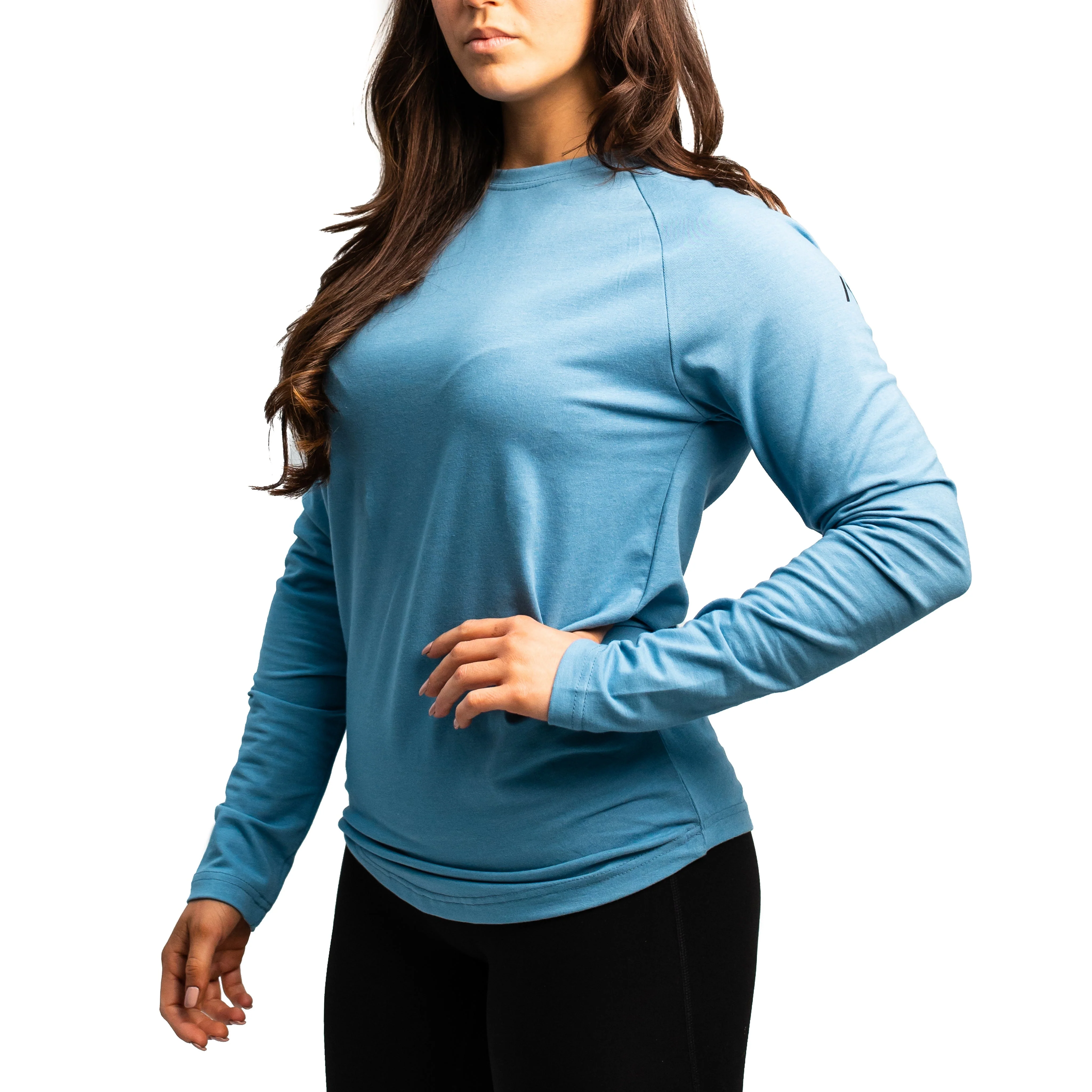 Balance Surf Blue Unisex Long Sleeve Shirt - Image 12