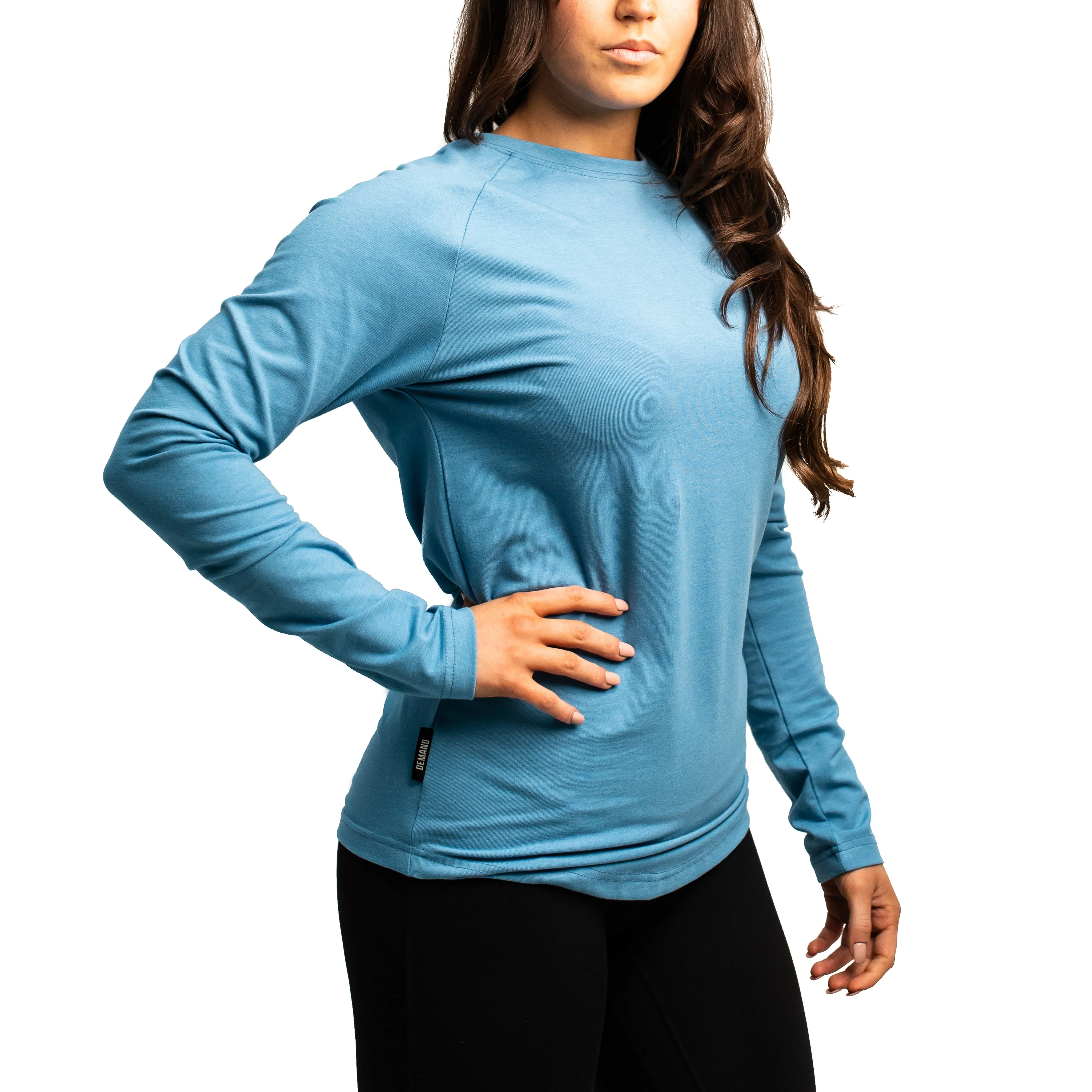 Balance Surf Blue Unisex Long Sleeve Shirt - Image 13