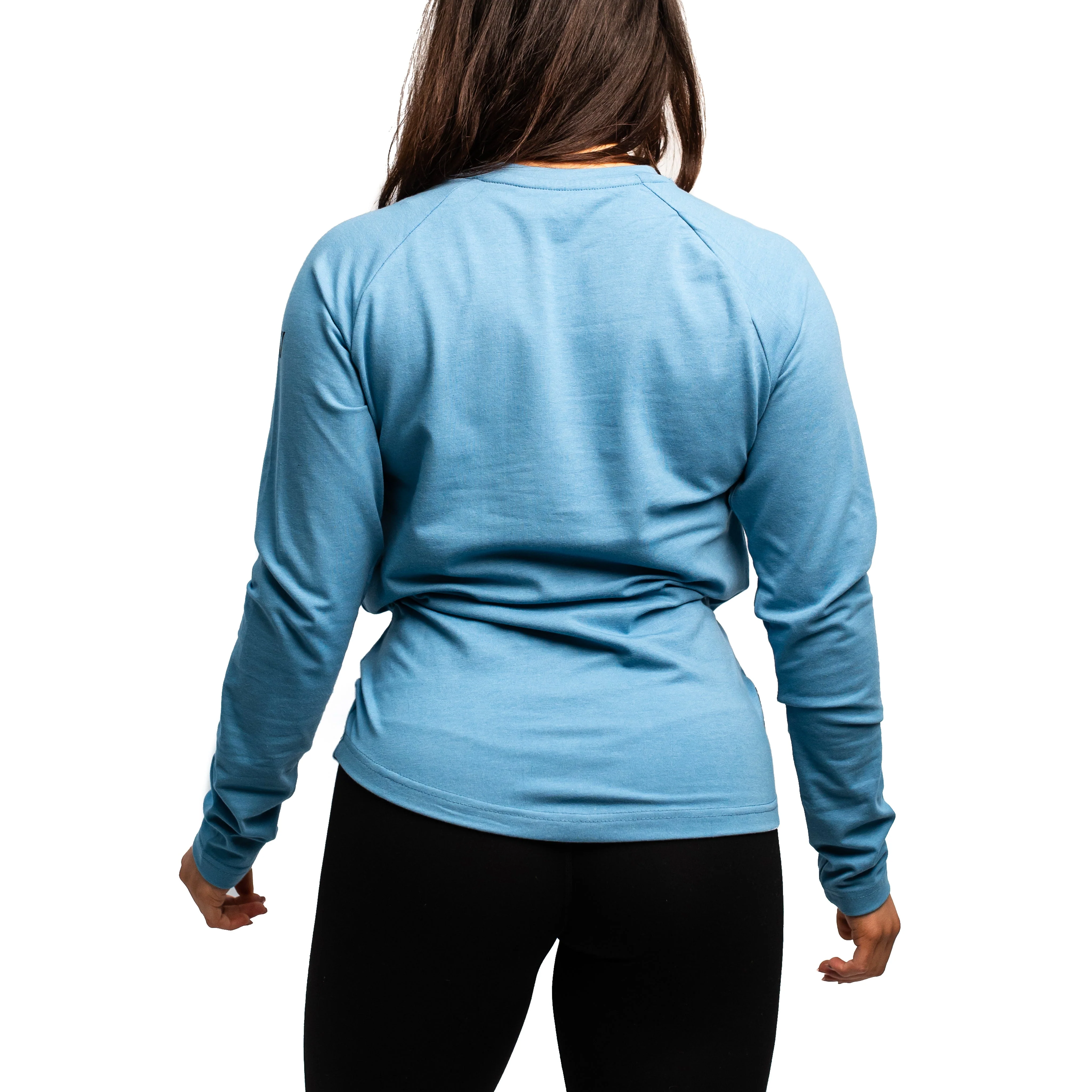 Balance Surf Blue Unisex Long Sleeve Shirt - Image 9