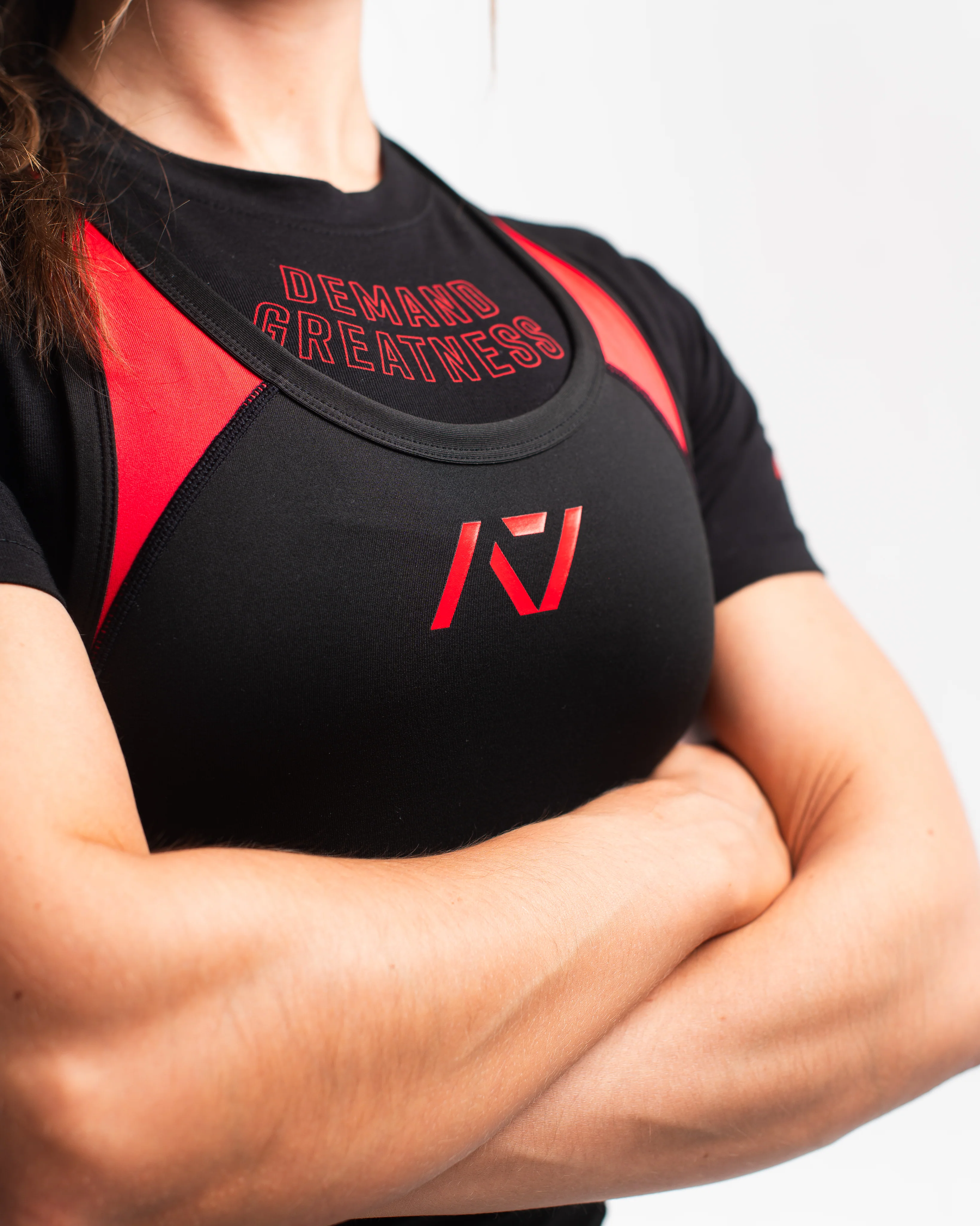 Luno Women's Singlet - IPF Approved - Red Dawn - Image 4