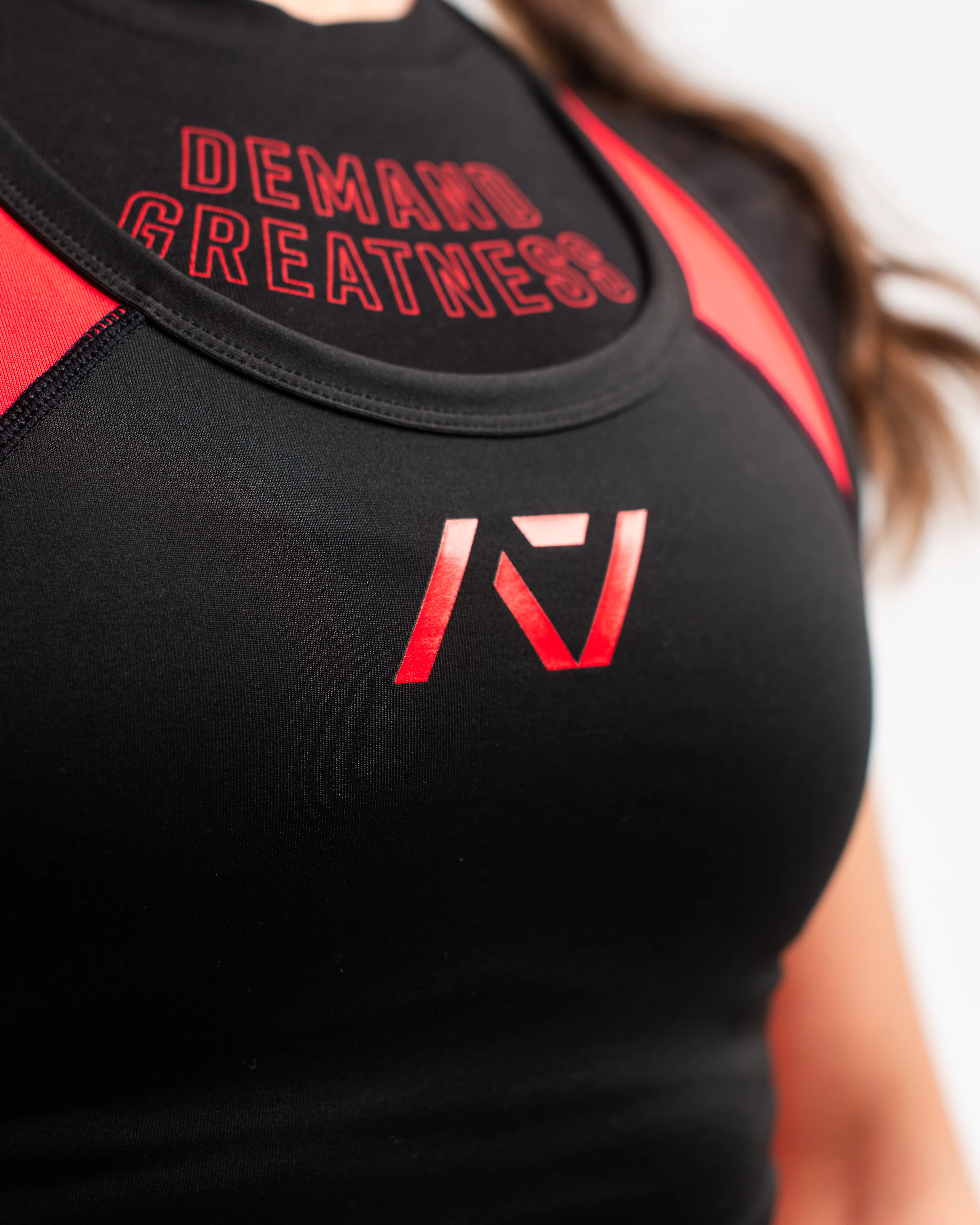 Luno Women's Singlet - IPF Approved - Red Dawn - Image 5