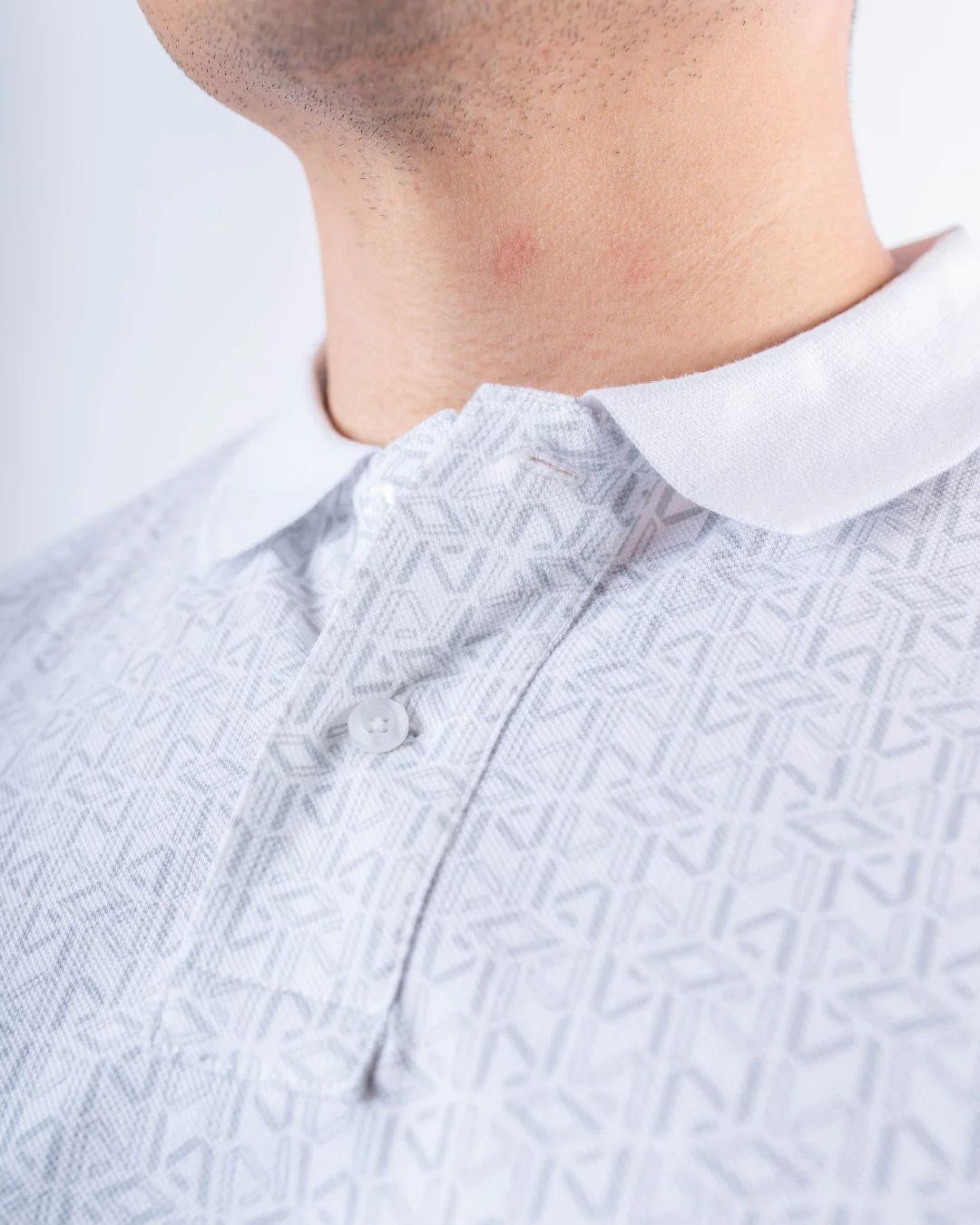 Cotton Polo - Stelacrosha (Grey) - Image 3