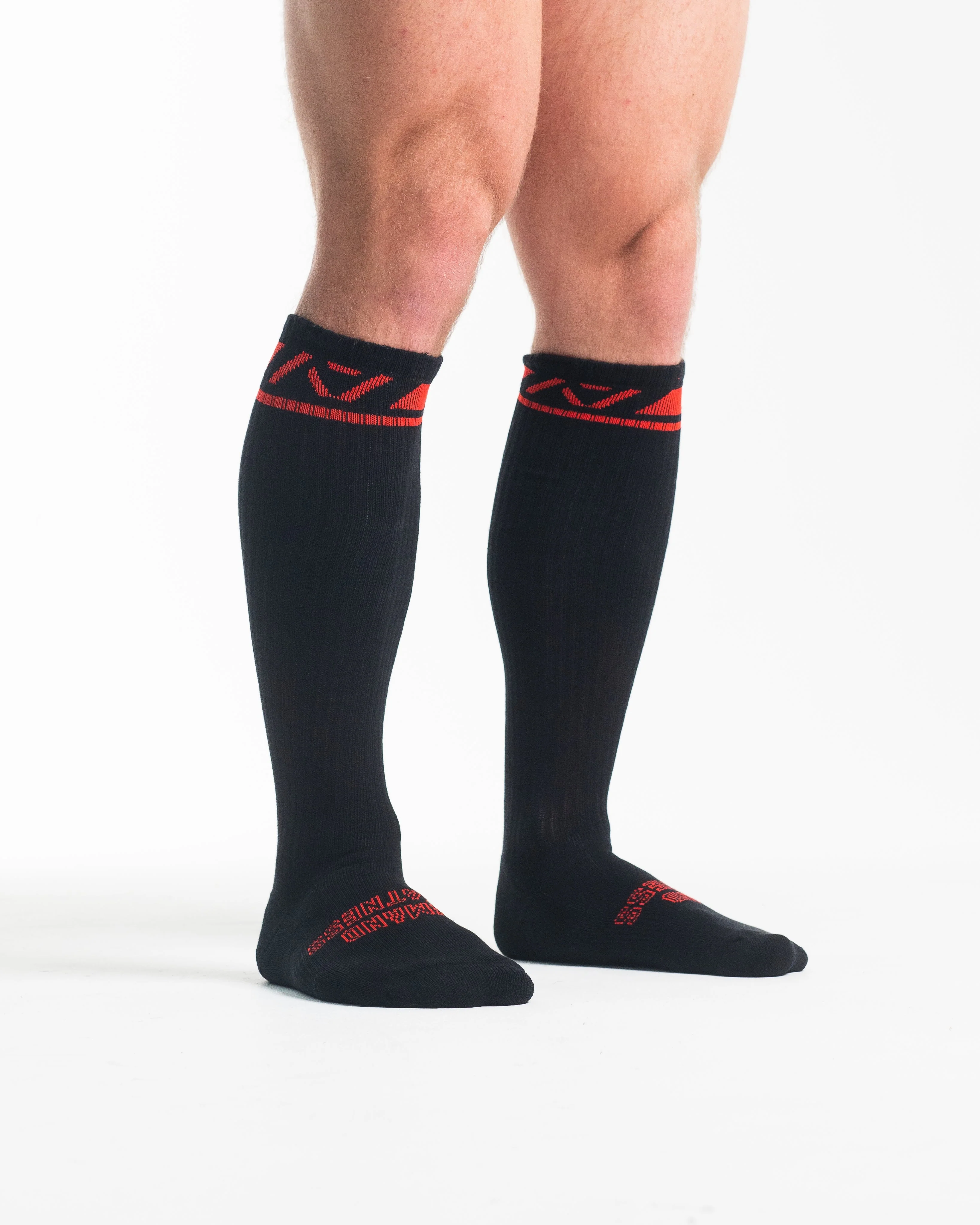 Deadlift Socks - Red Dawn - Image 4
