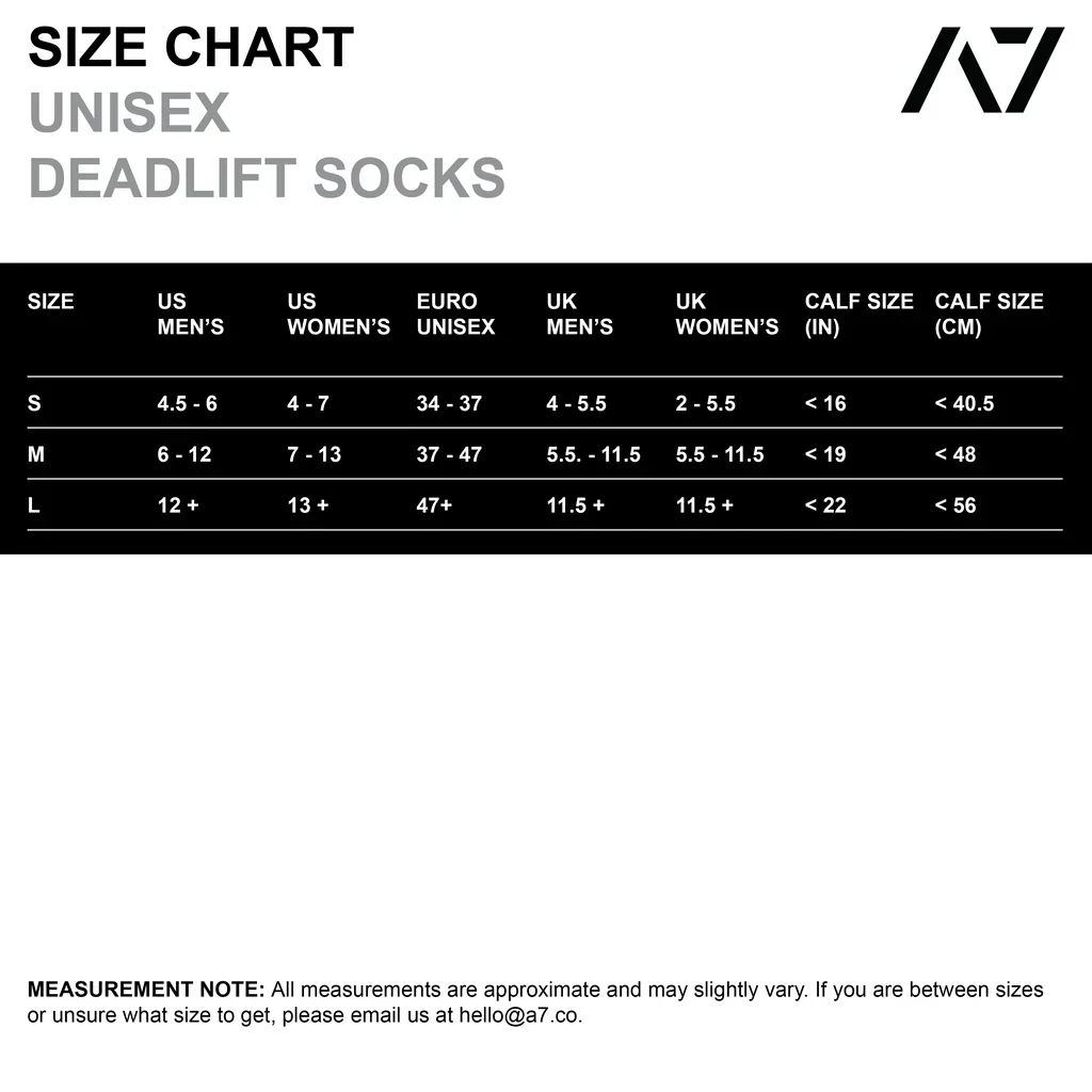 Deadlift Socks - RWB White - Image 3