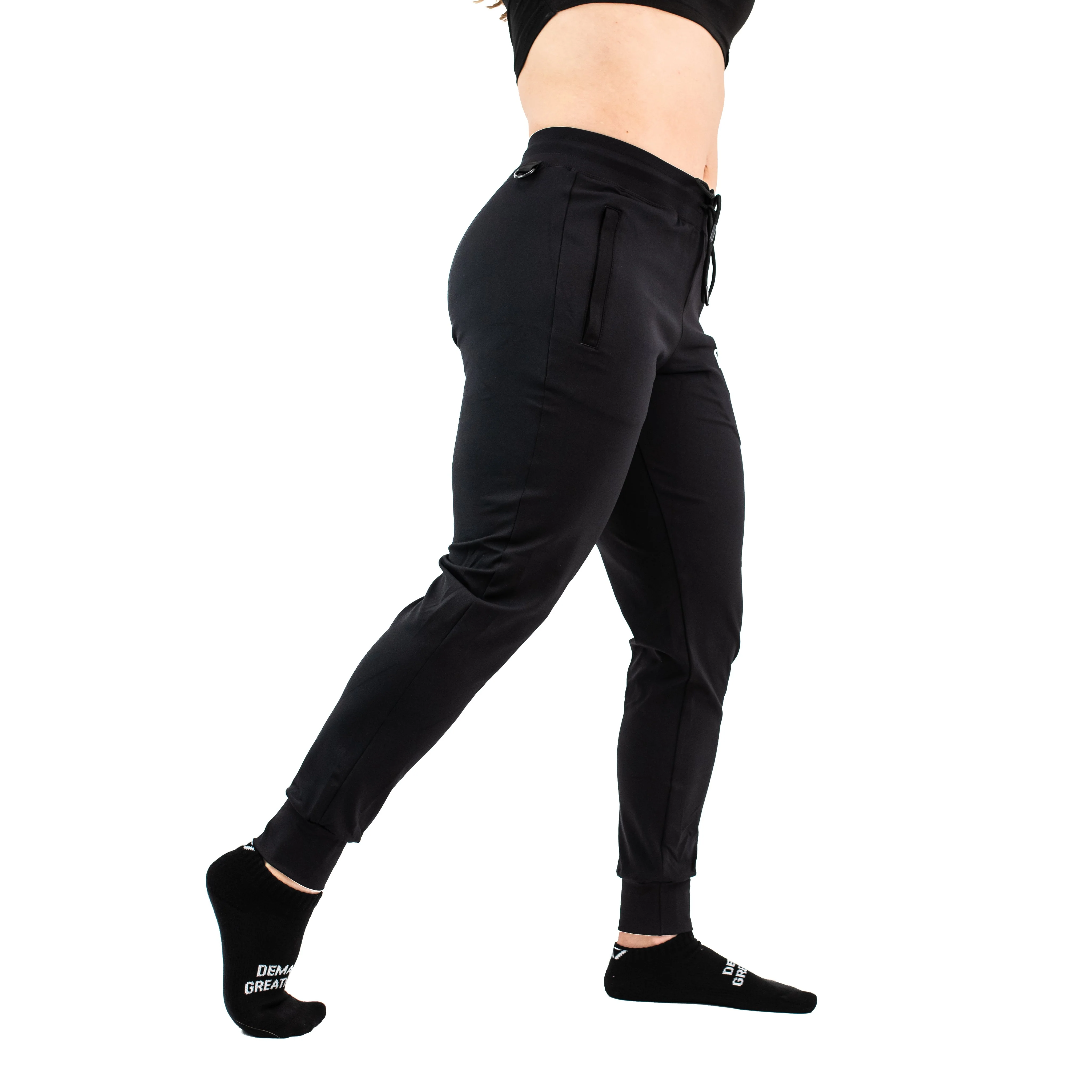 Defy Joggers - Black (Unisex) - Image 4