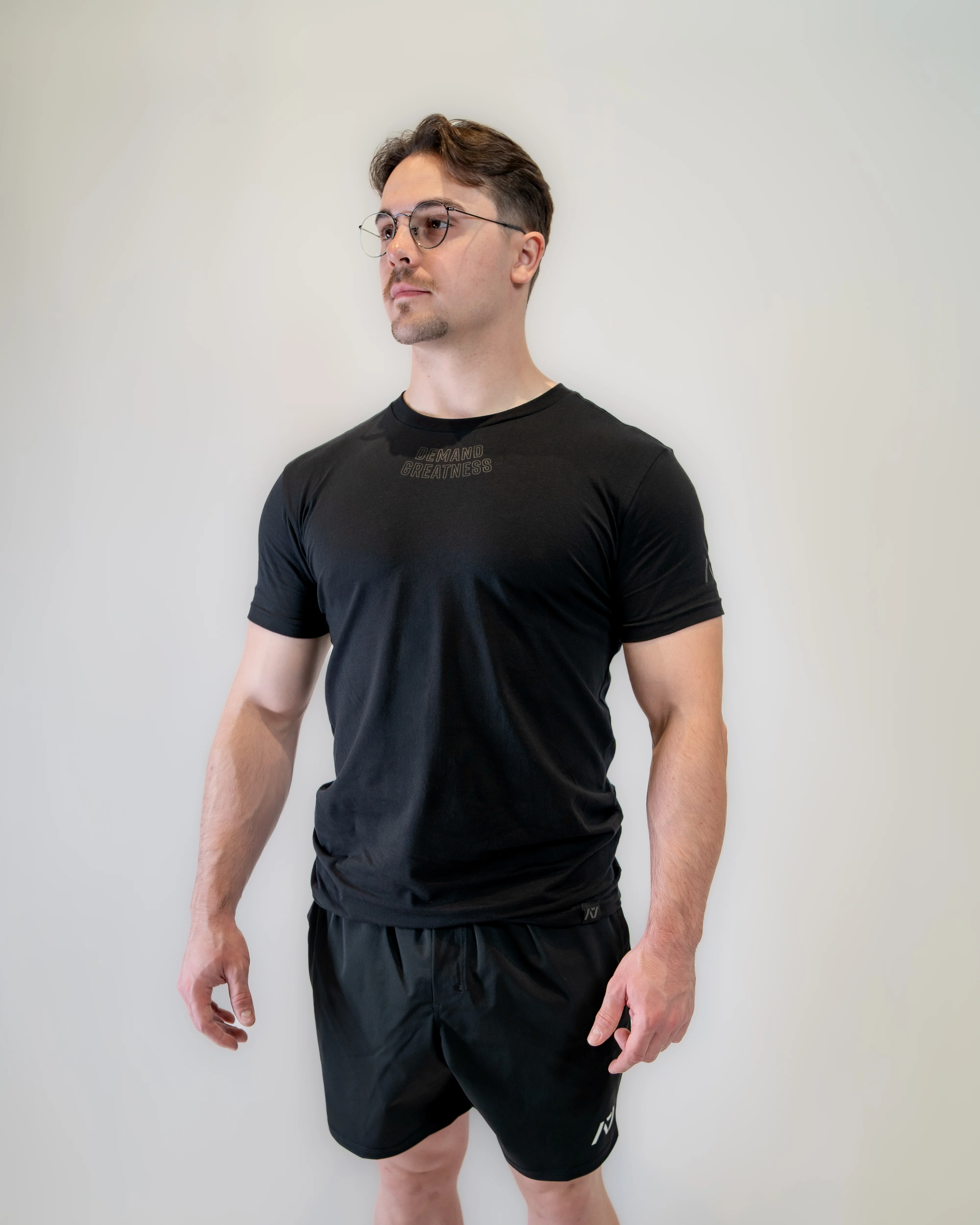 Demand Greatness True-Fit Men's Meet Shirt - IPF Approved - Stealth - Image 7