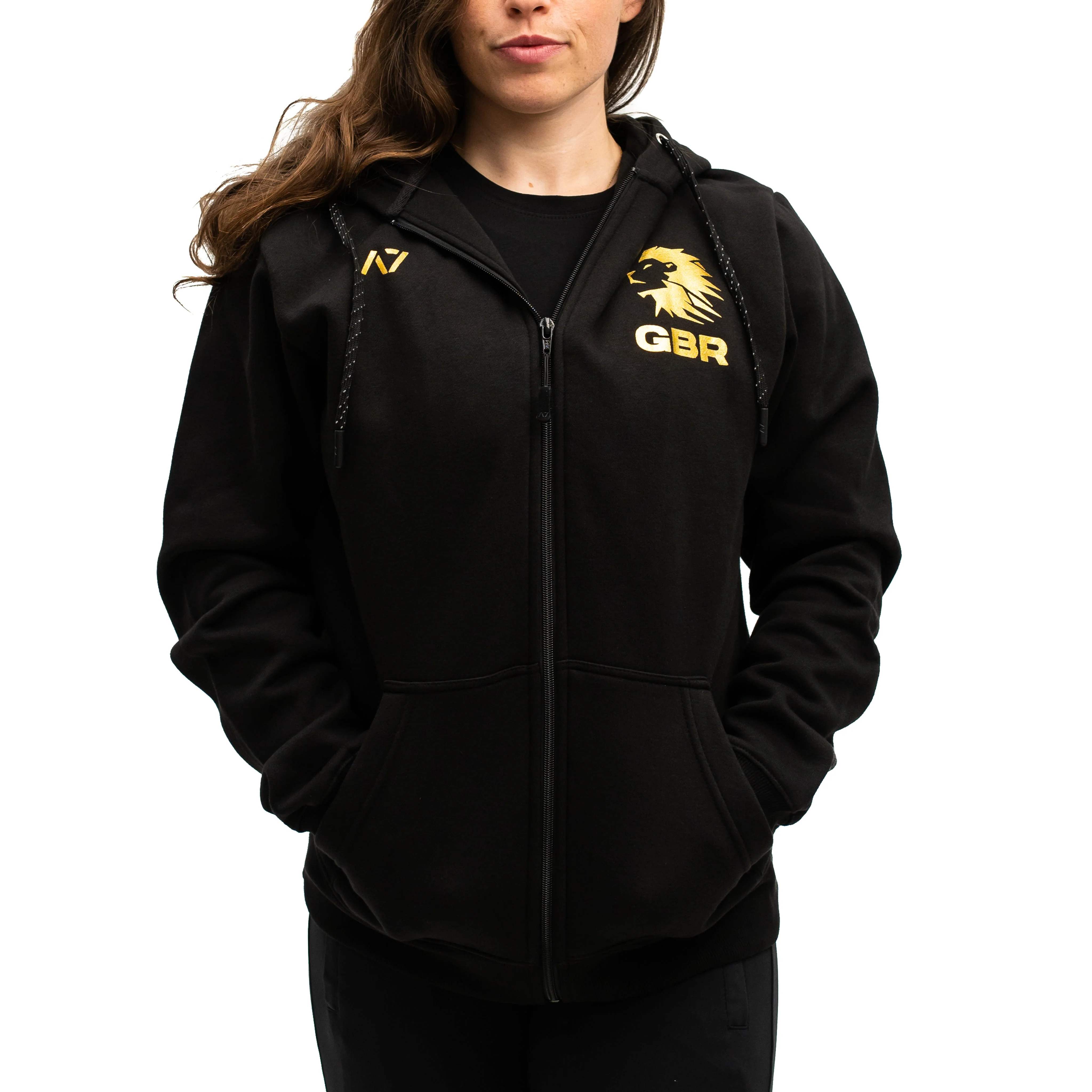 Gold Britannia Zip Up Jacket - Image 8