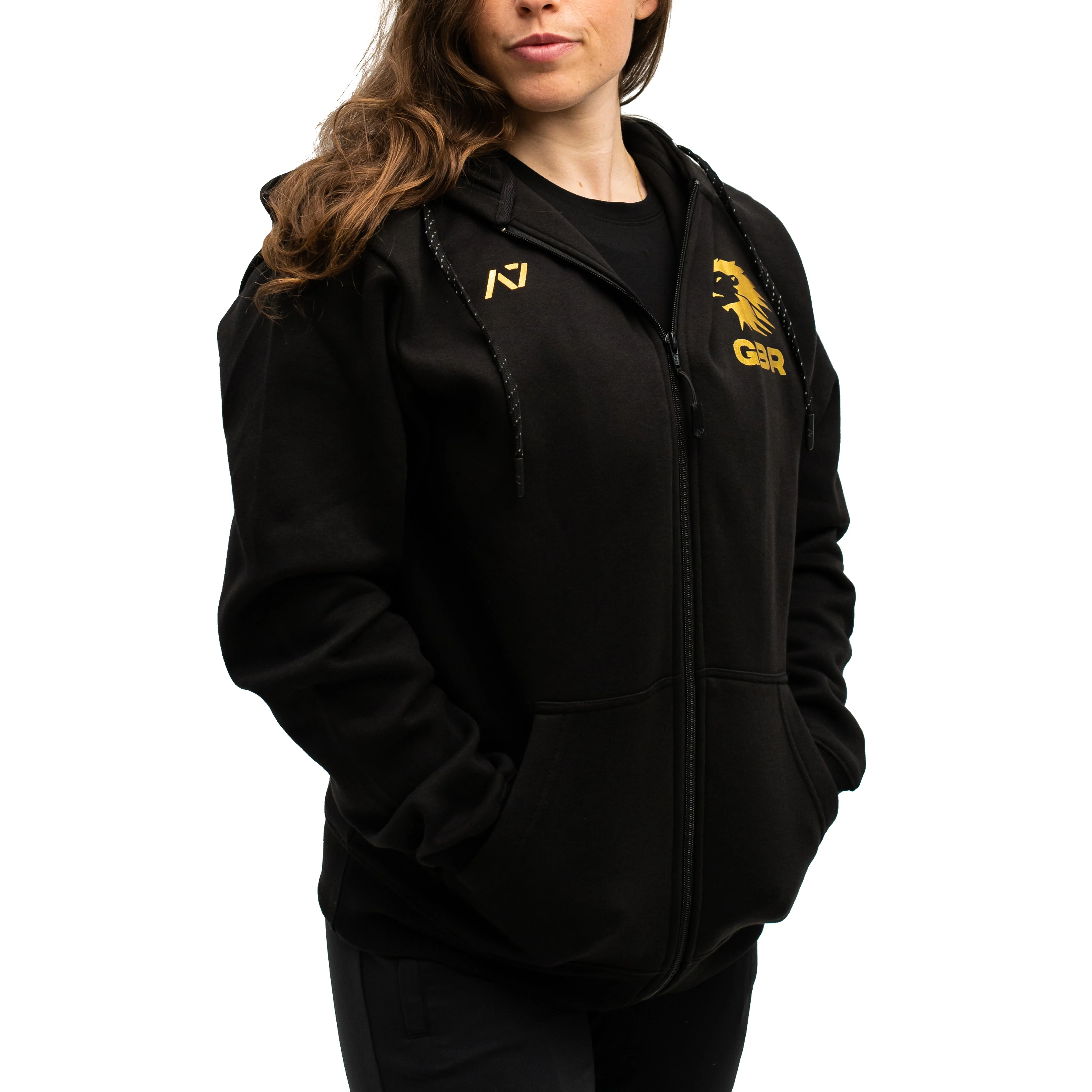 Gold Britannia Zip Up Jacket - Image 9