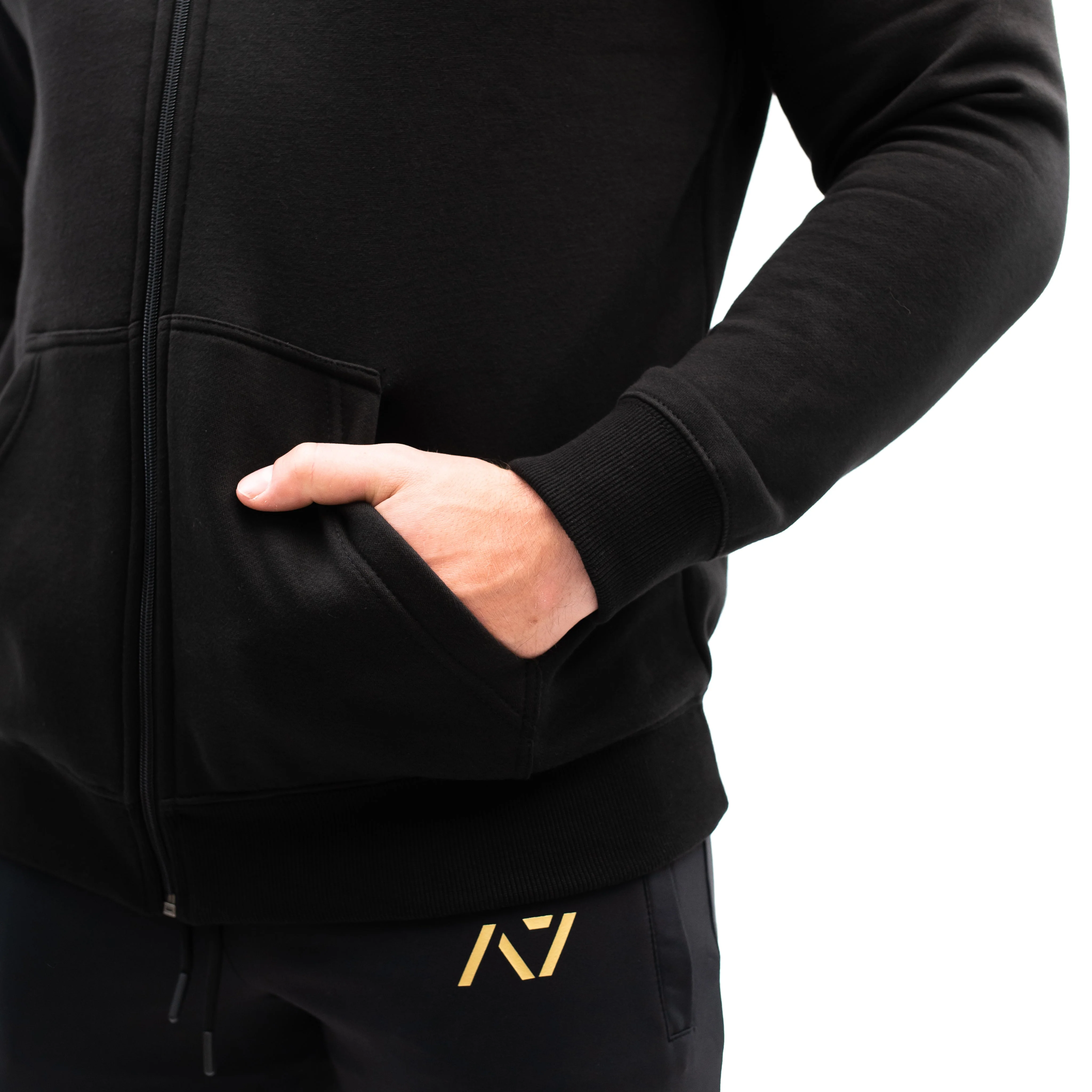 Gold Britannia Zip Up Jacket - Image 5