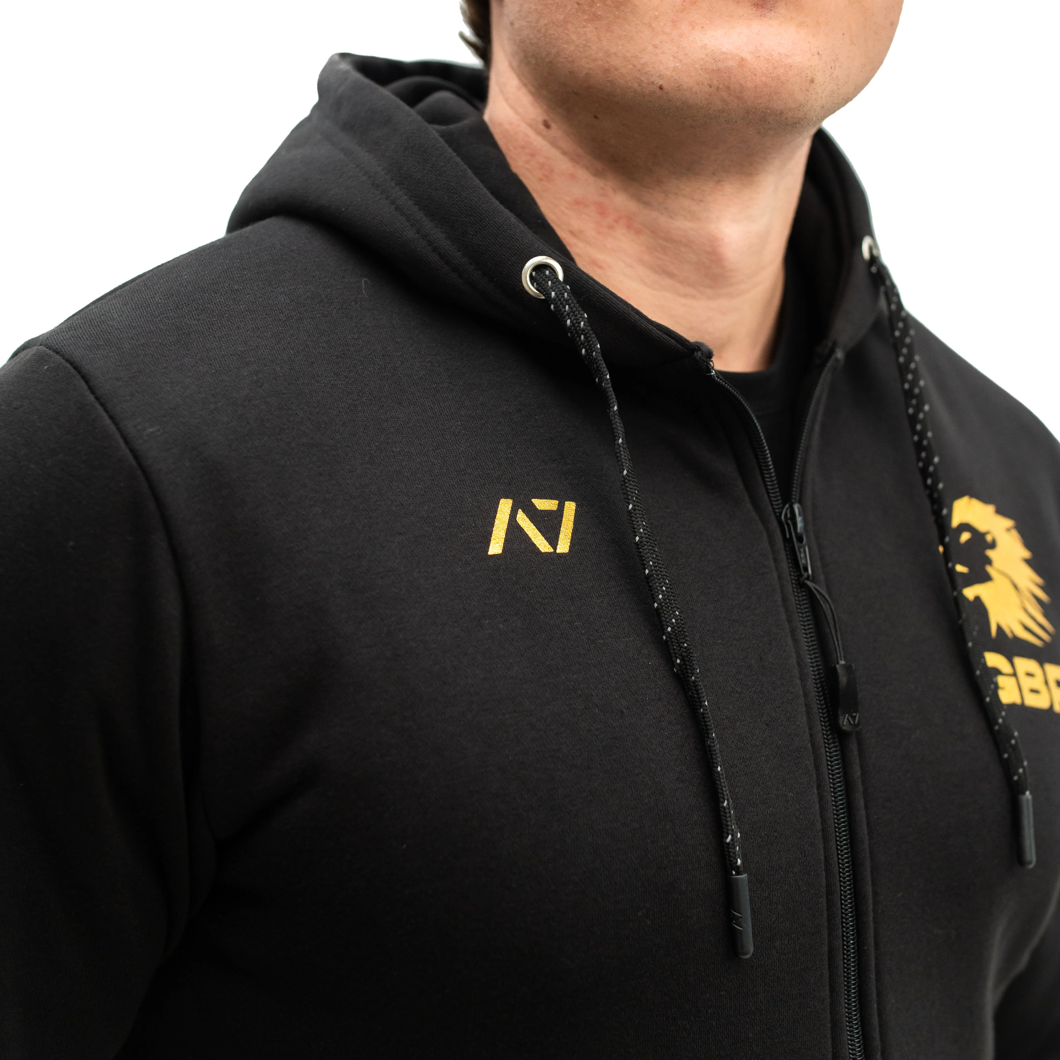 Gold Britannia Zip Up Jacket - Image 8