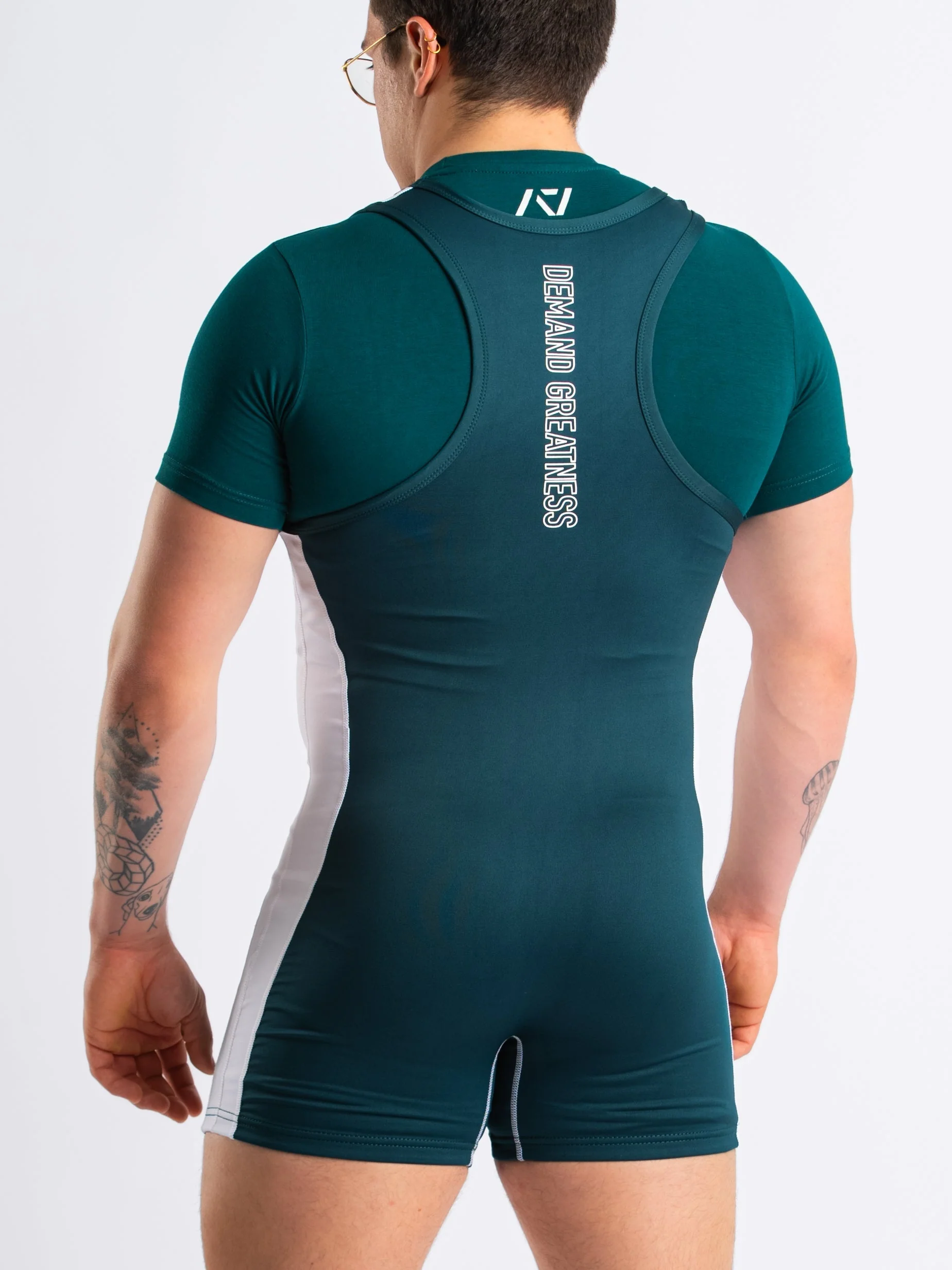 Luno Men's Singlet - IPF Approved - Emerald Forás - Image 6