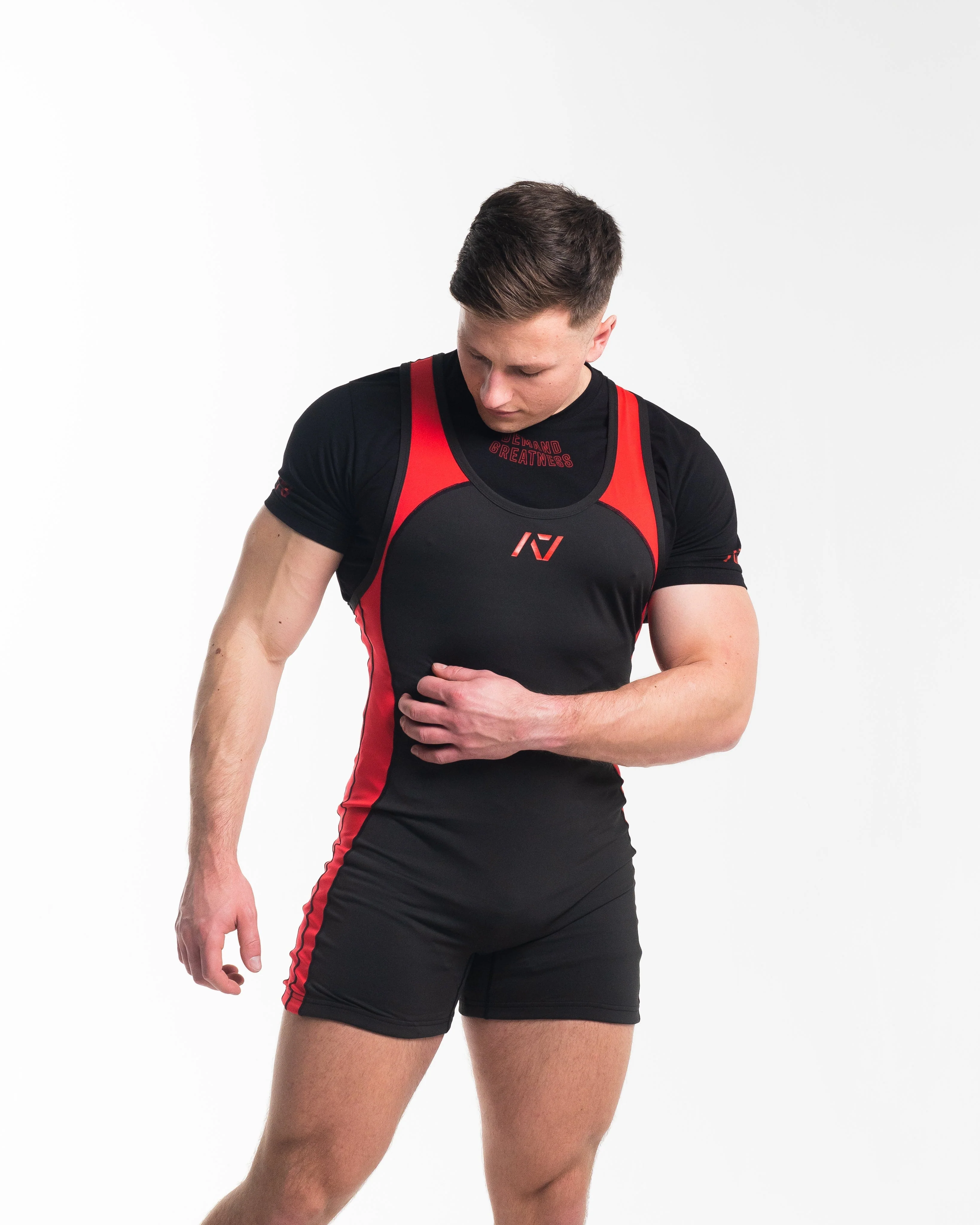 Luno Men's Singlet - IPF Approved - Red Dawn - Image 10