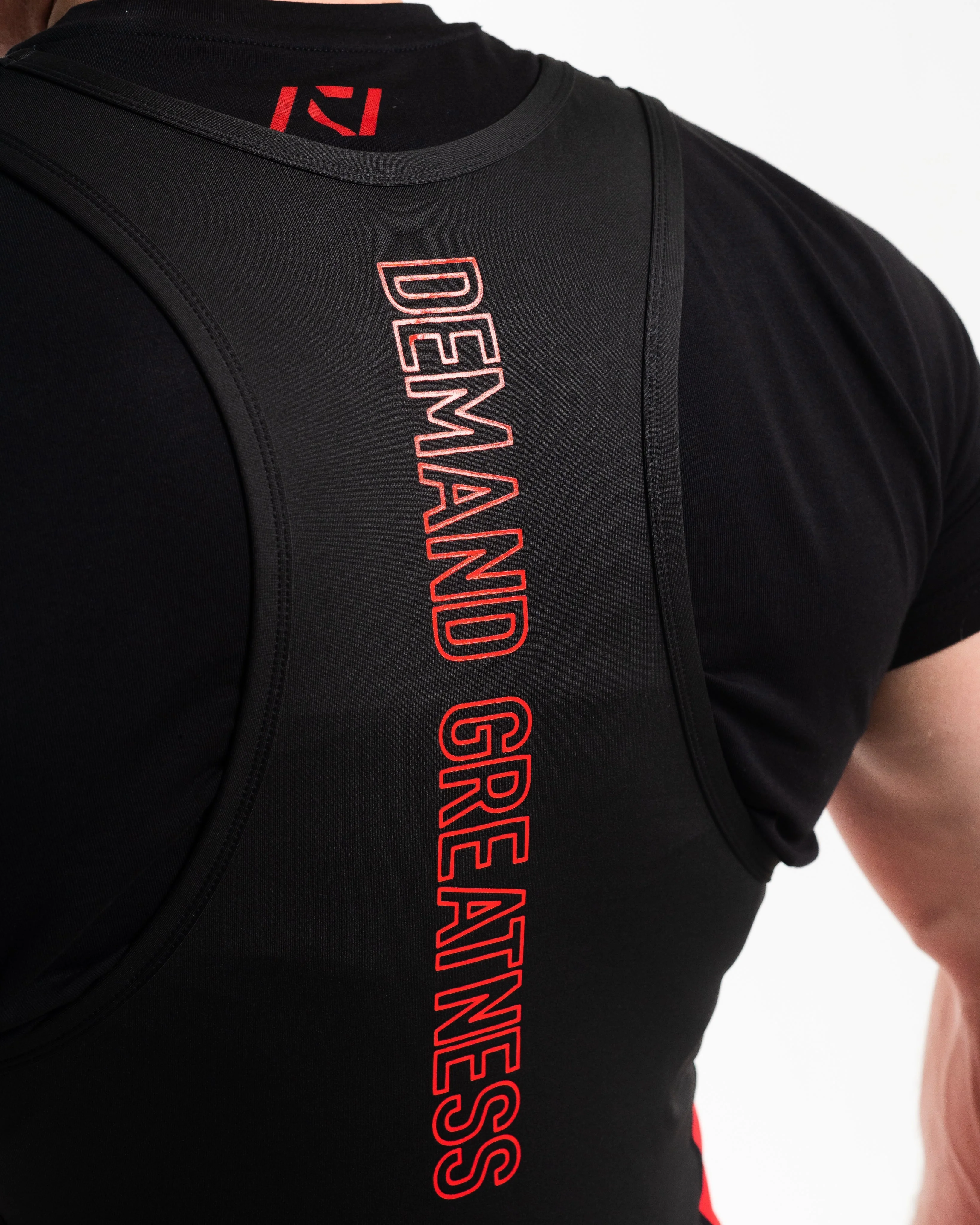Luno Men's Singlet - IPF Approved - Red Dawn - Image 14