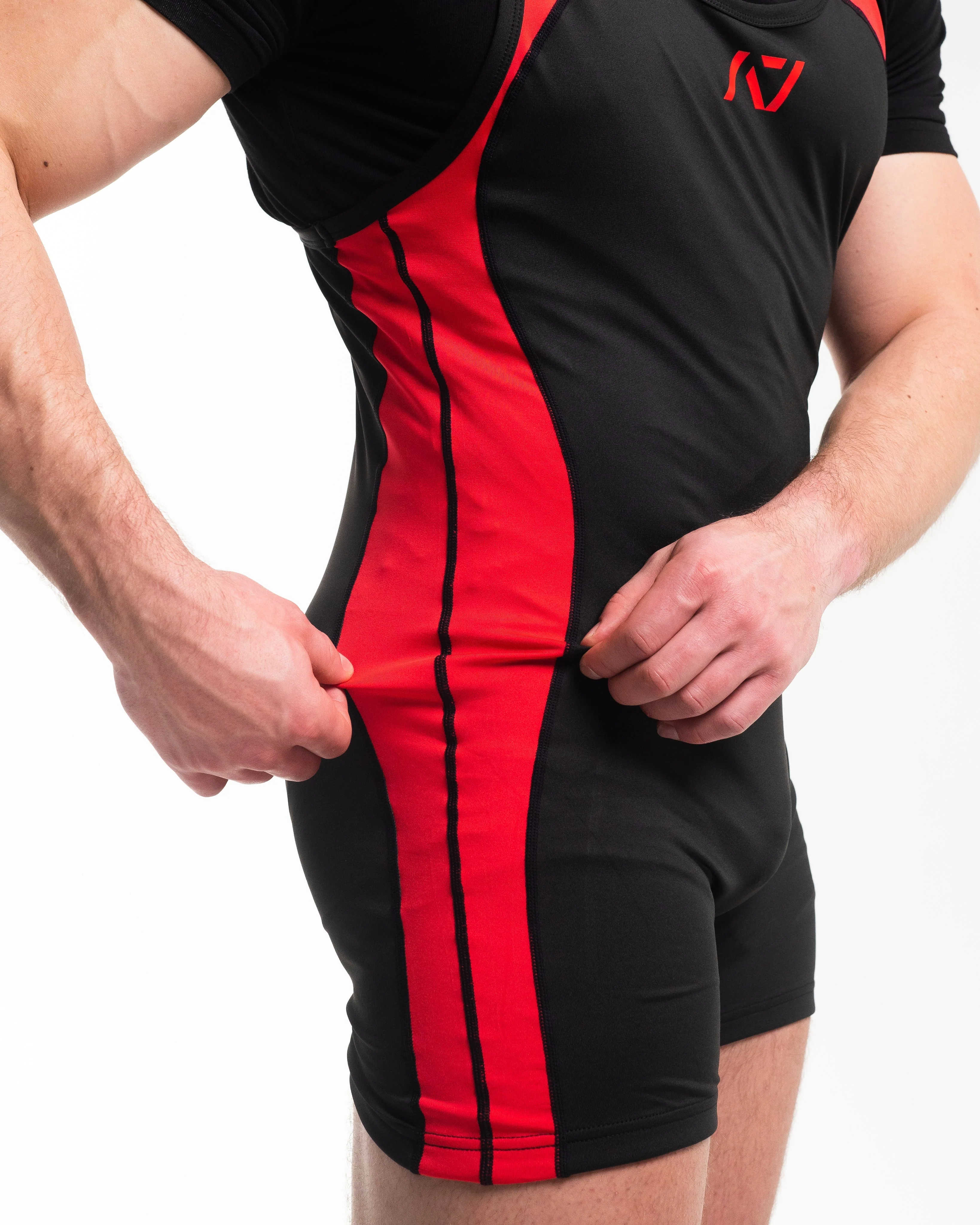 Luno Men's Singlet - IPF Approved - Red Dawn - Image 6