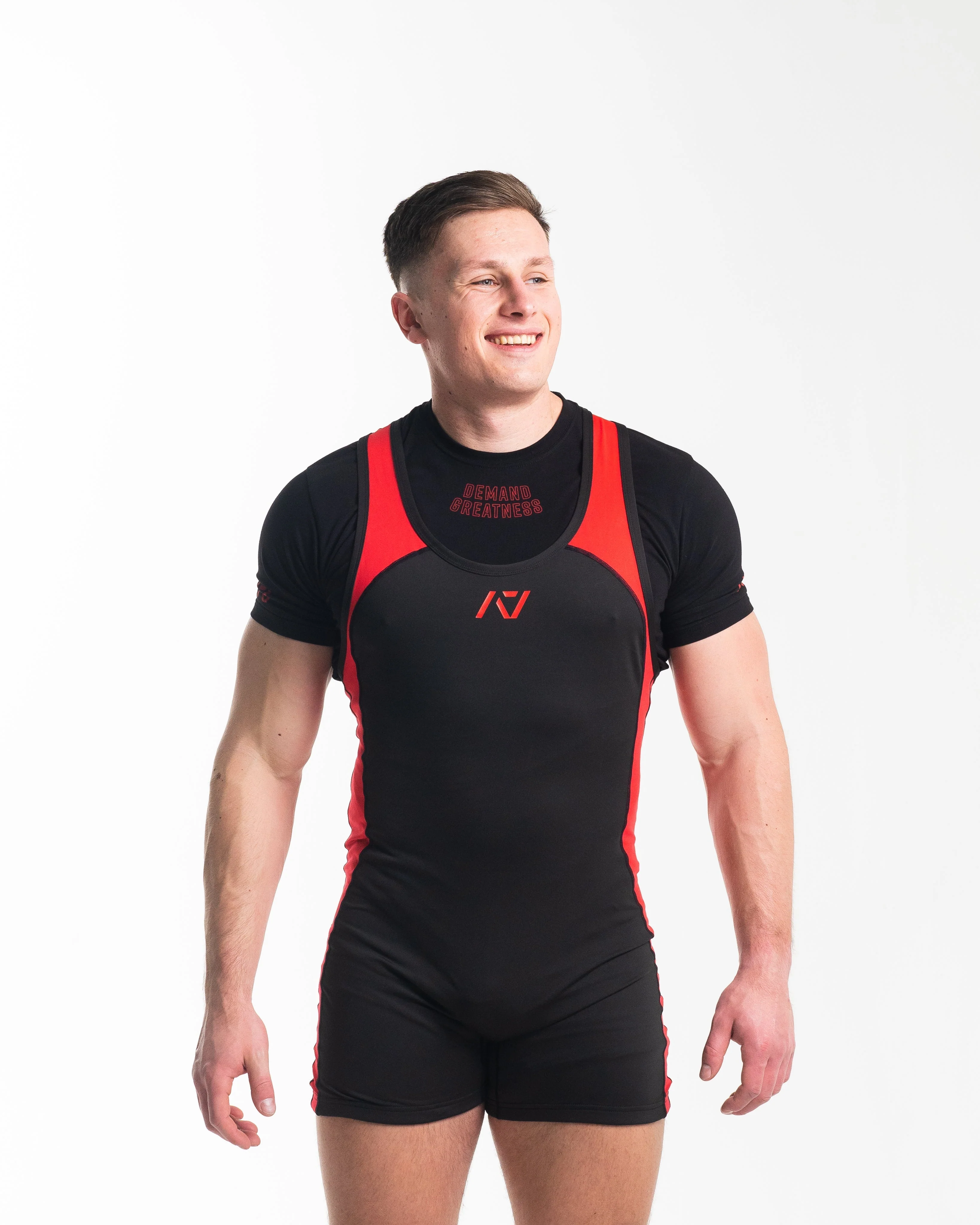 Luno Men's Singlet - IPF Approved - Red Dawn - Image 9