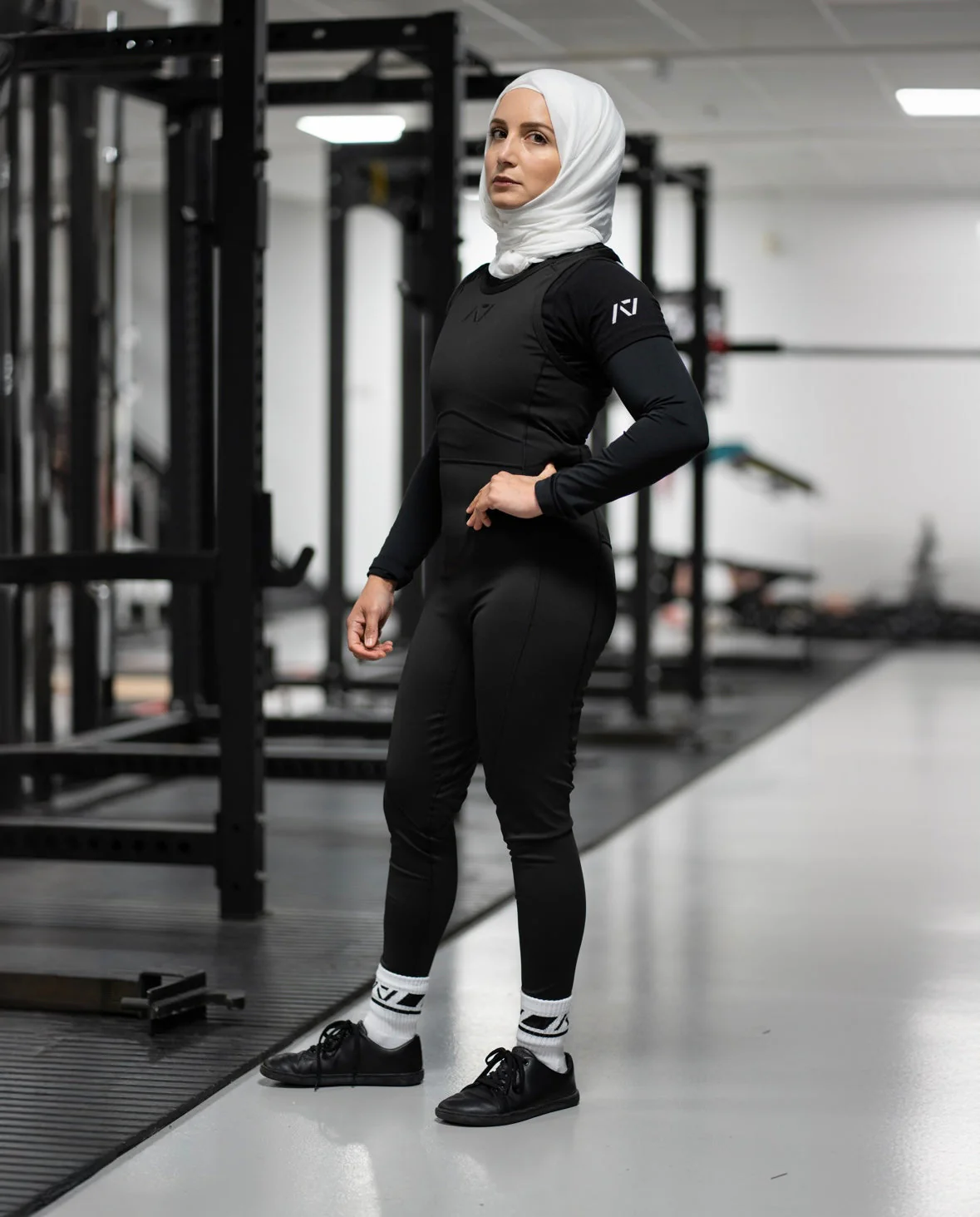 Rausch Women's Long Legged Singlet - IPF Approved - Stealth - Image 3