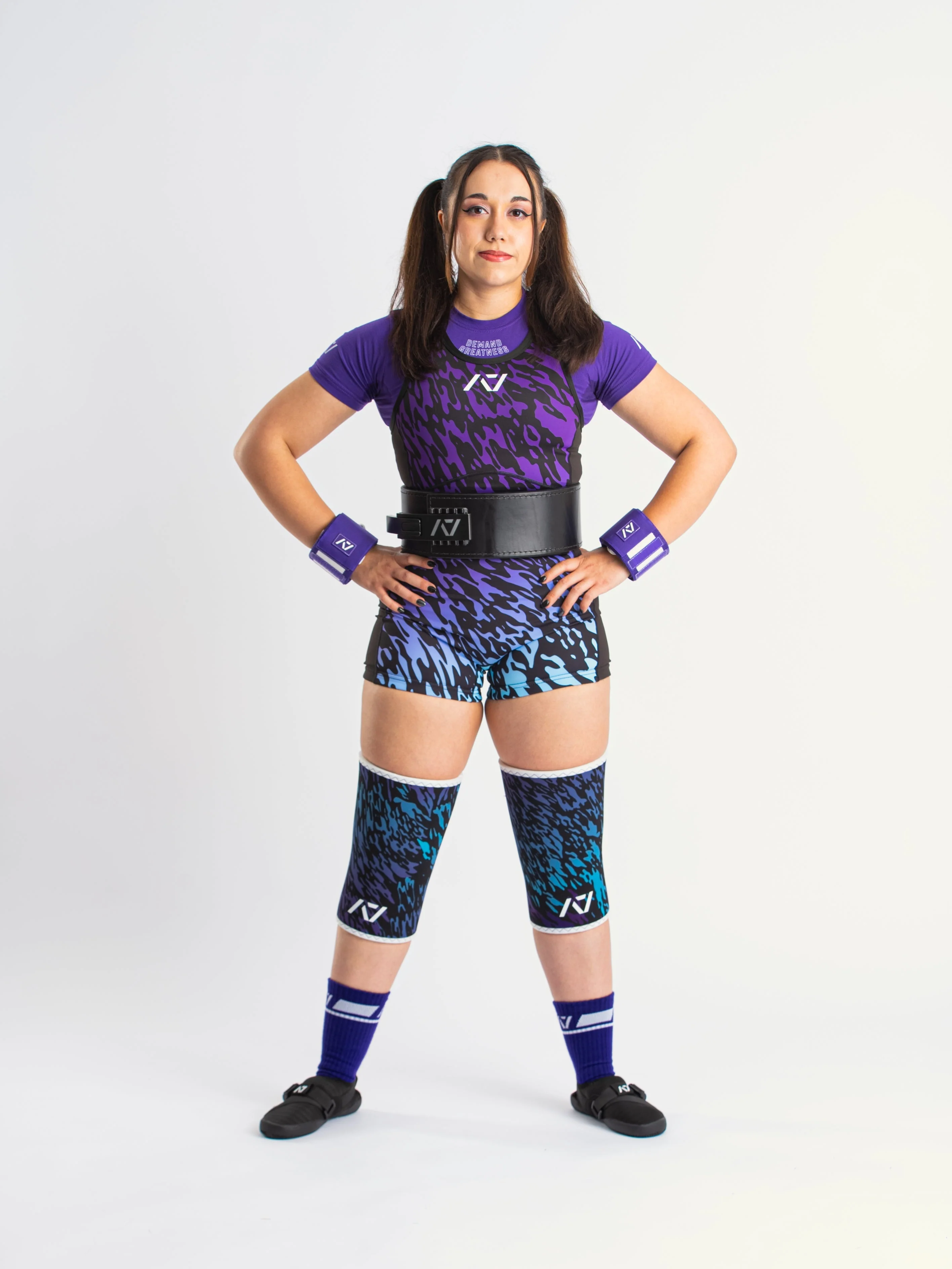 Rausch Women's Singlet - IPF Approved - Violet Tiger - Image 4
