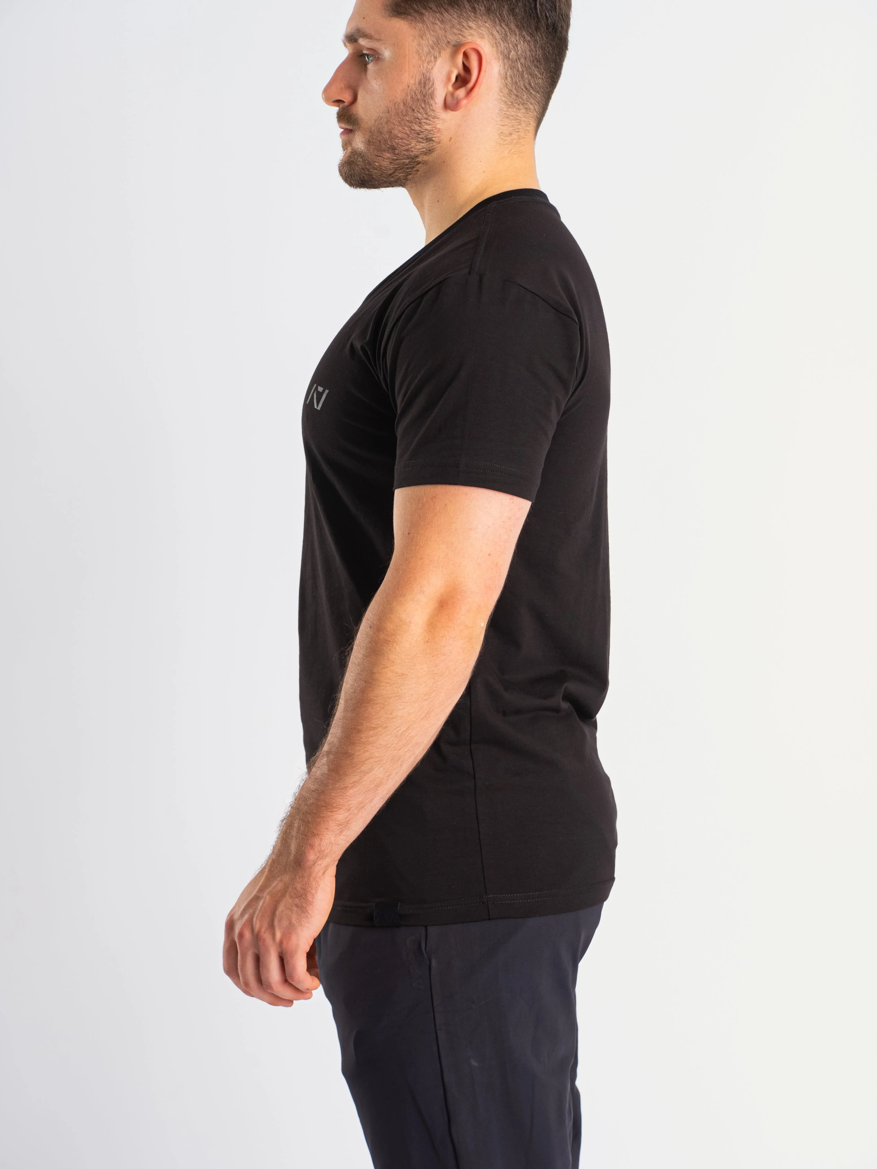 True-Fit Men's Non Bar Grip V-Neck - Stealth - Image 6