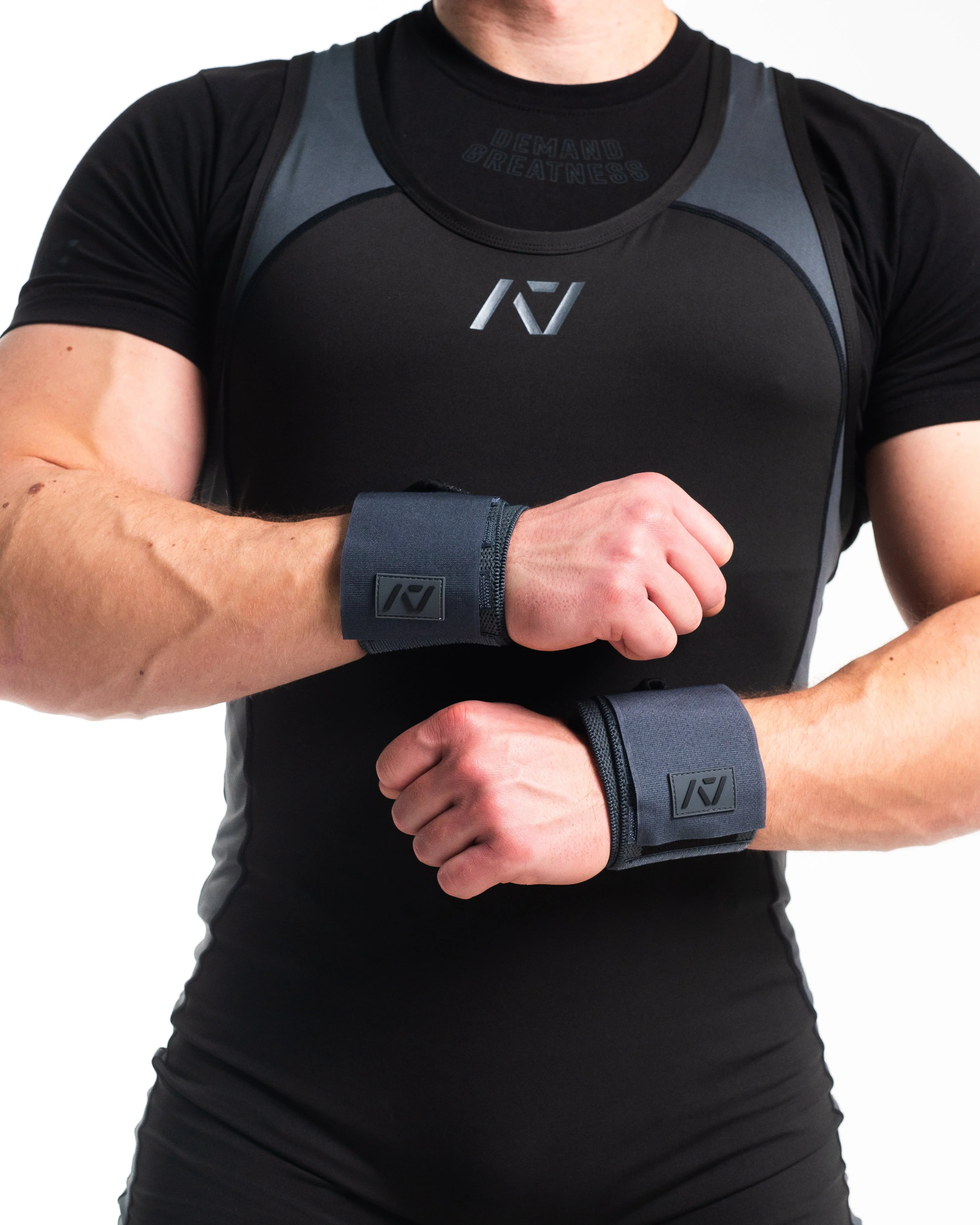 Zebra Wrist Wraps - IPF Approved - Shadow Stone - Image 5