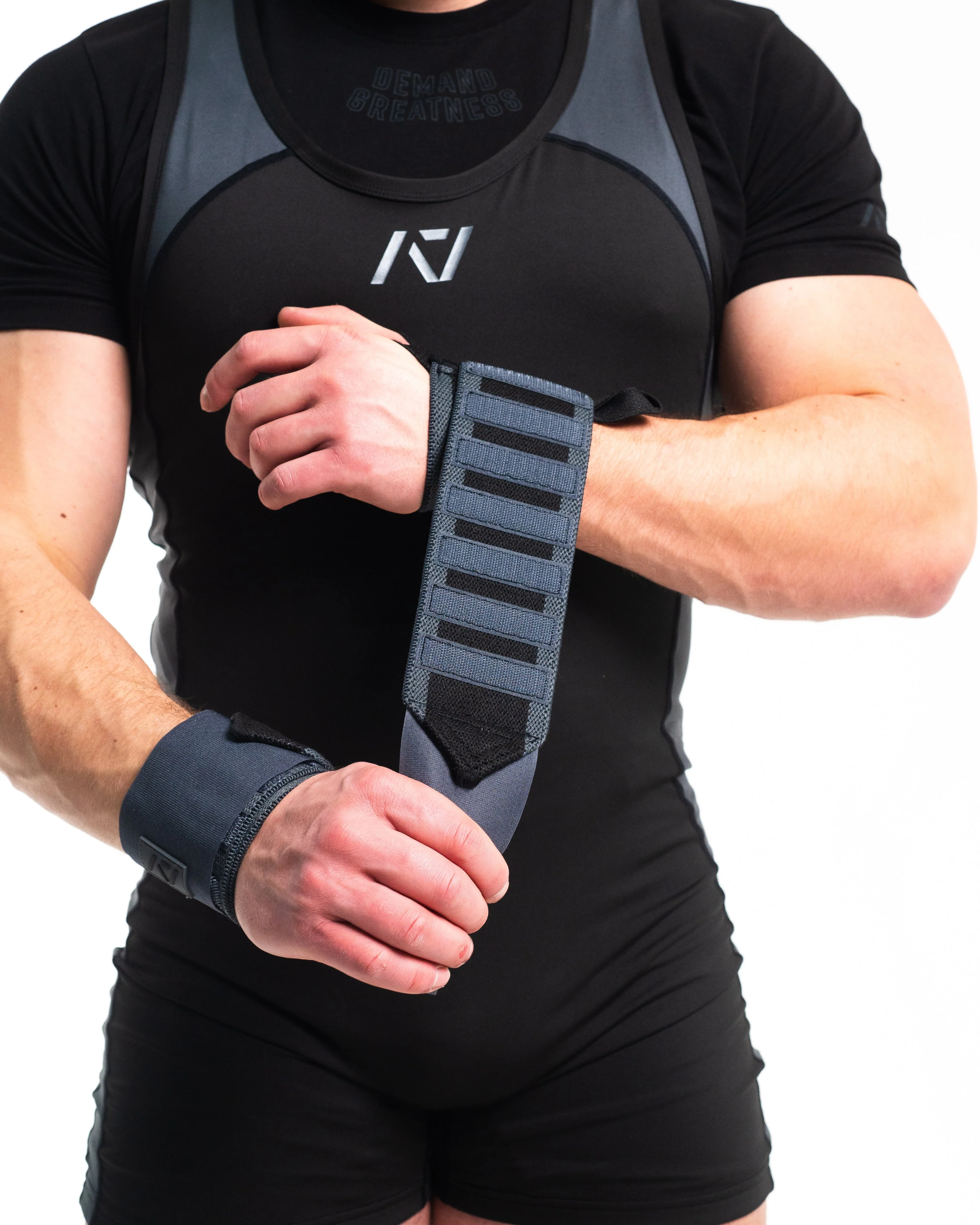 Zebra Wrist Wraps - IPF Approved - Shadow Stone - Image 7